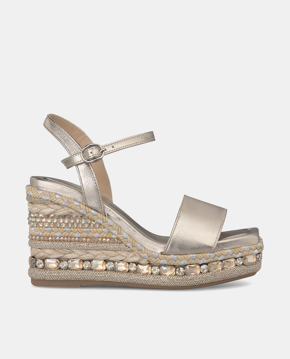Clarks - Sandalias De Tacón Corrido Annadel Ivory Para