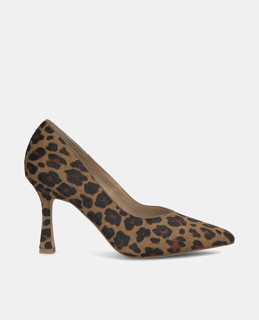 Imagen 0 de Zapatos de salón de mujer de piel con tacón de aguja