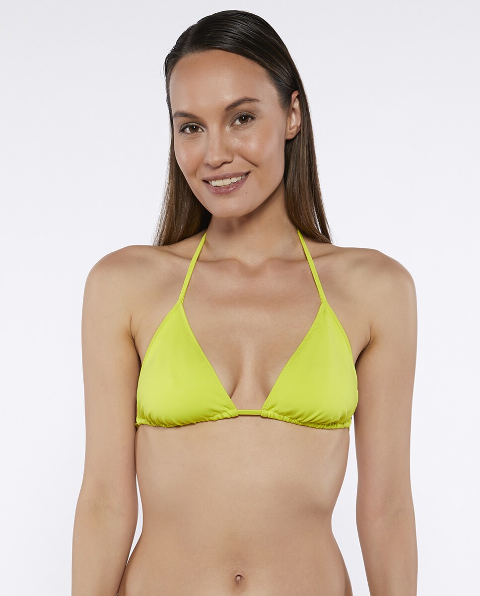 Sujetador de bikini Eco confeccionado con tejido reciclado · Red Point