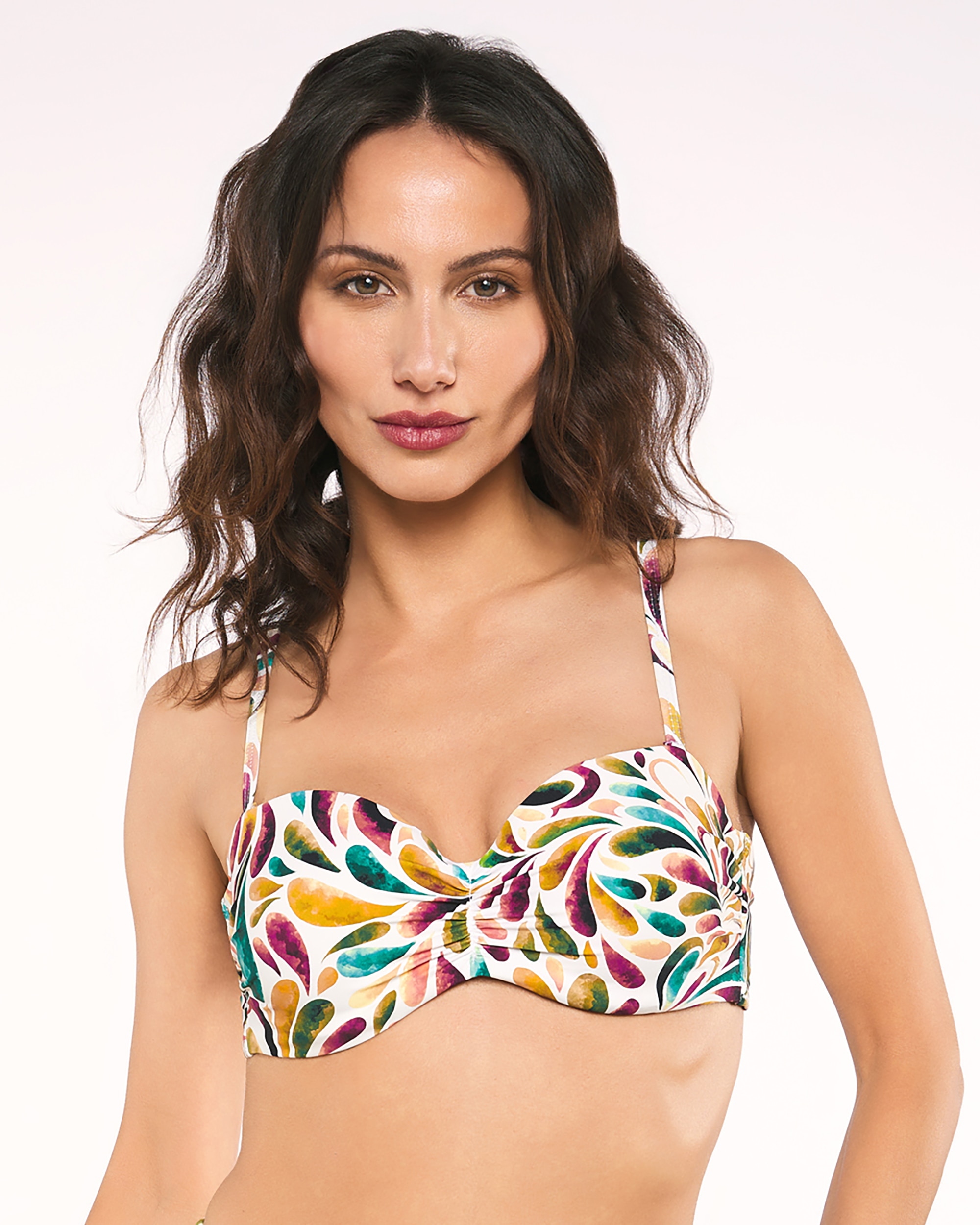 Red Point - Sujetador de bikini hania bando aros foam copa.