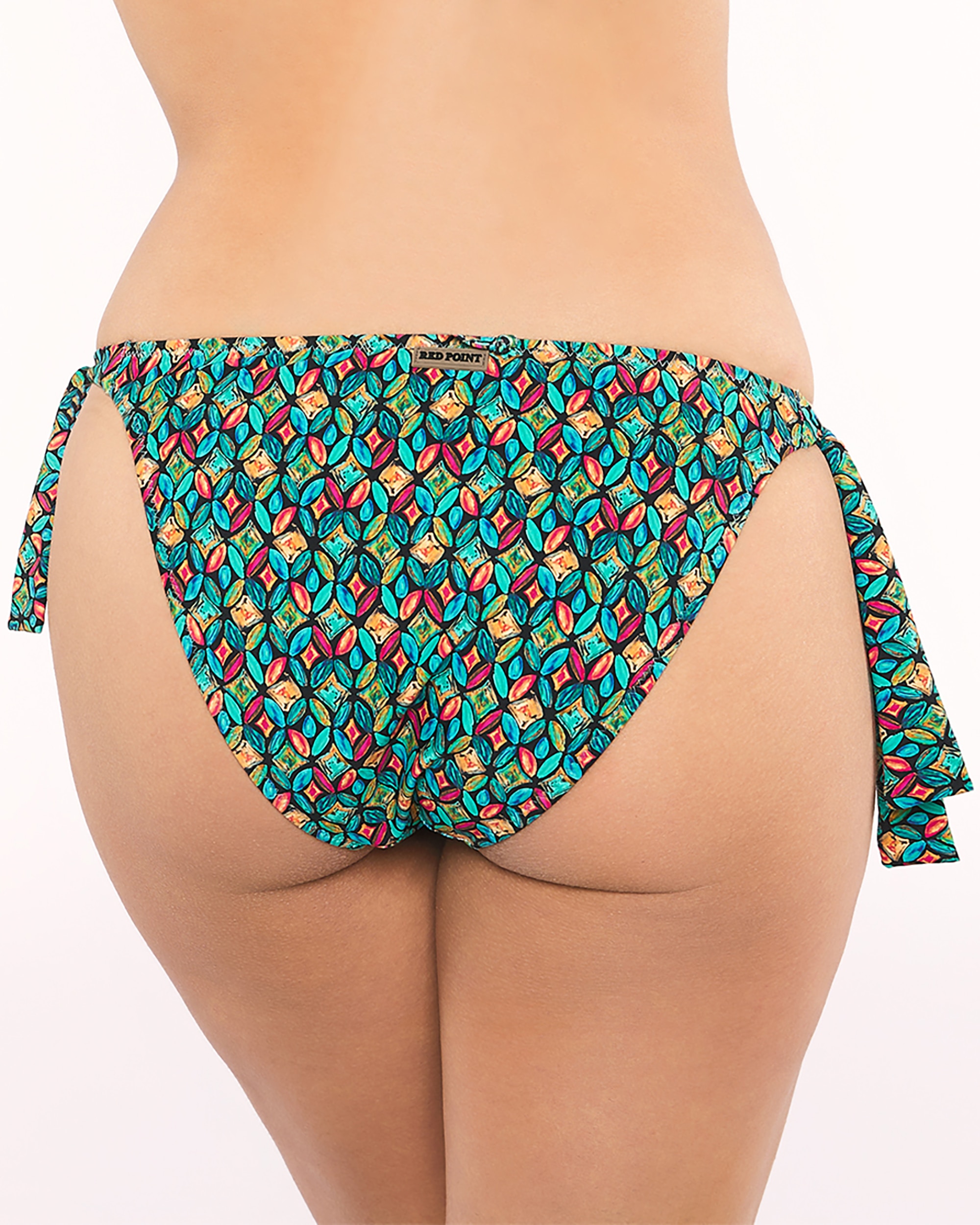 Braga de bikini becky cadera lazos - Red Point - Multicolor Multicolor-3