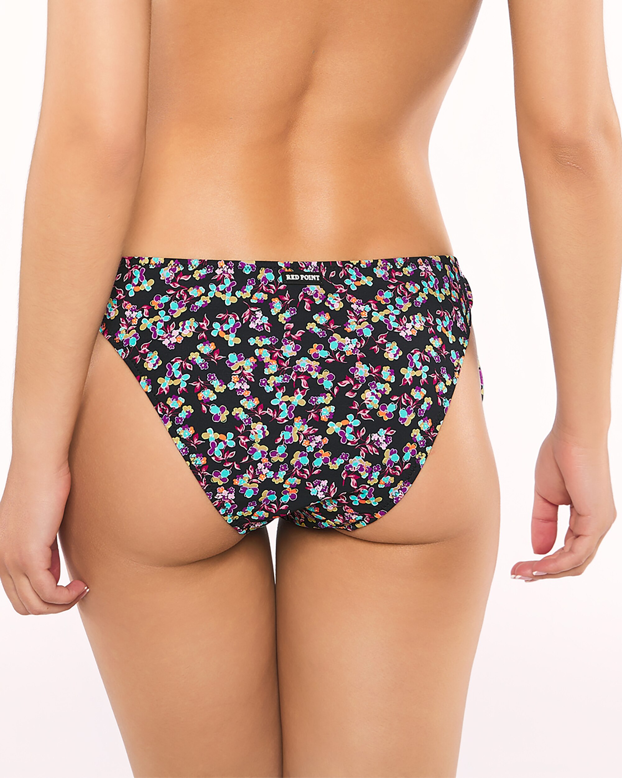 Braga de bikini alba cadera lazos - Red Point - Multicolor Multicolor-2