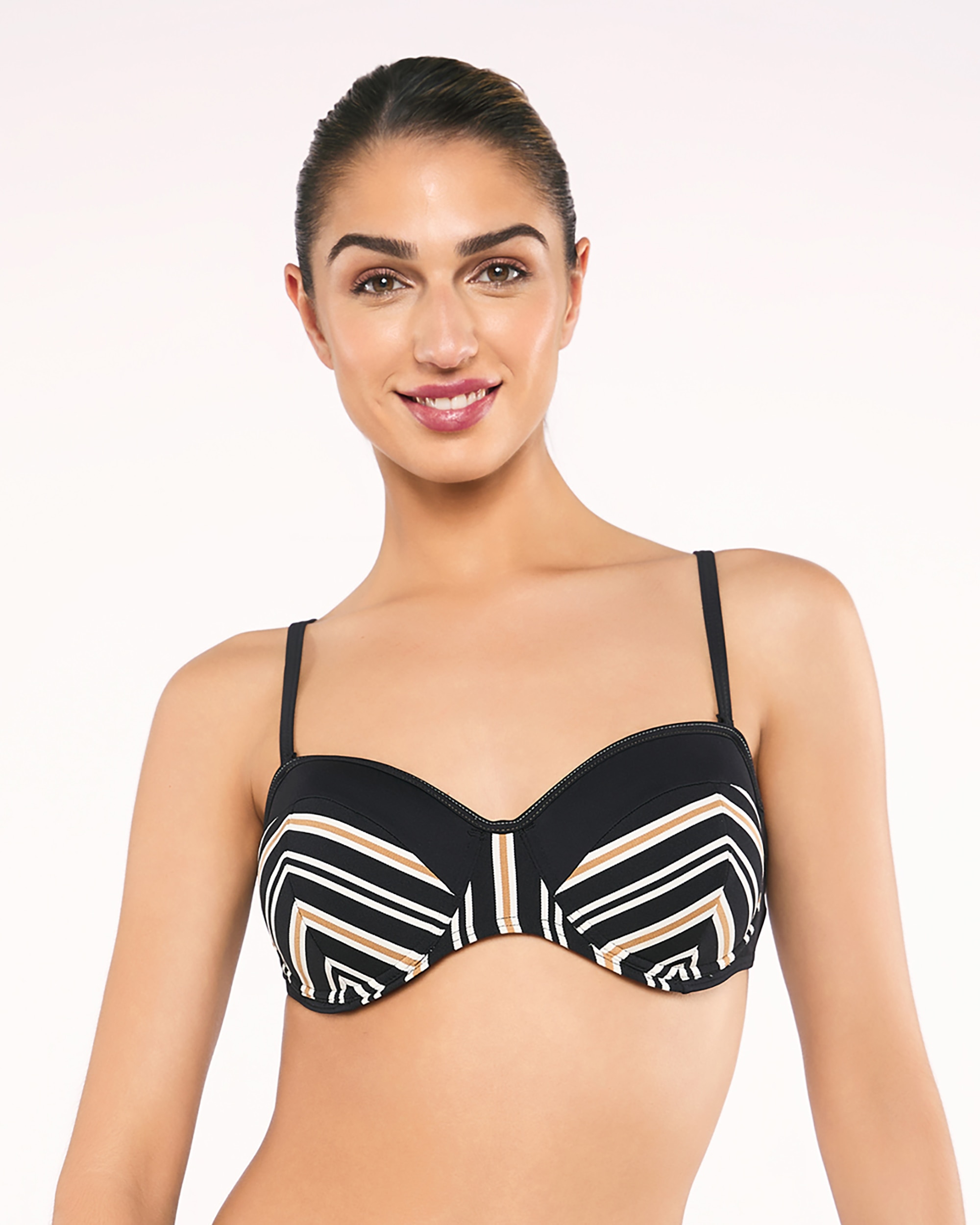 Red Point - Sujetador de bikini danai bando aros foam copa c tirante extraibl.