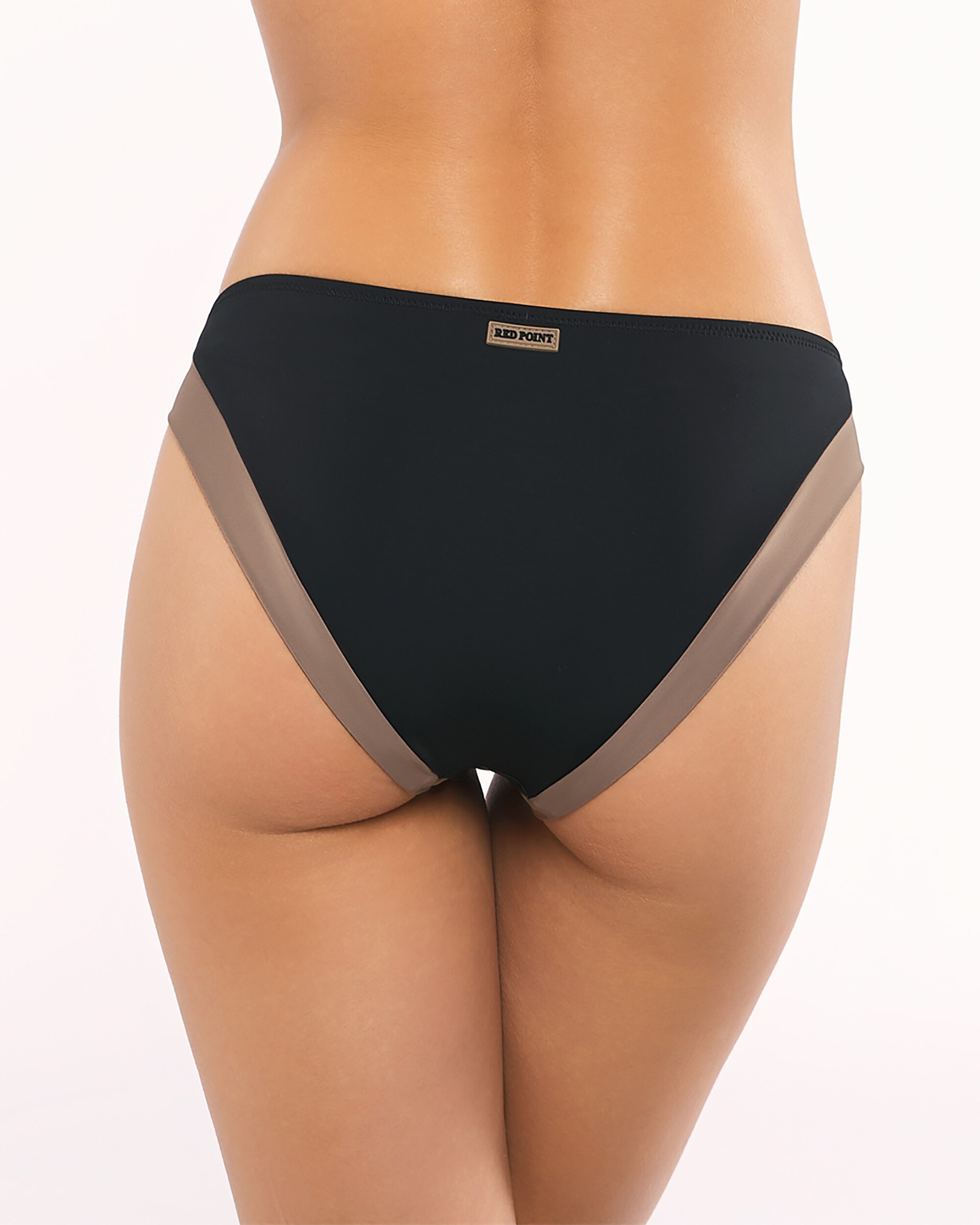 Braga de bikini antao cadera - Red Point - Negro Negro-2