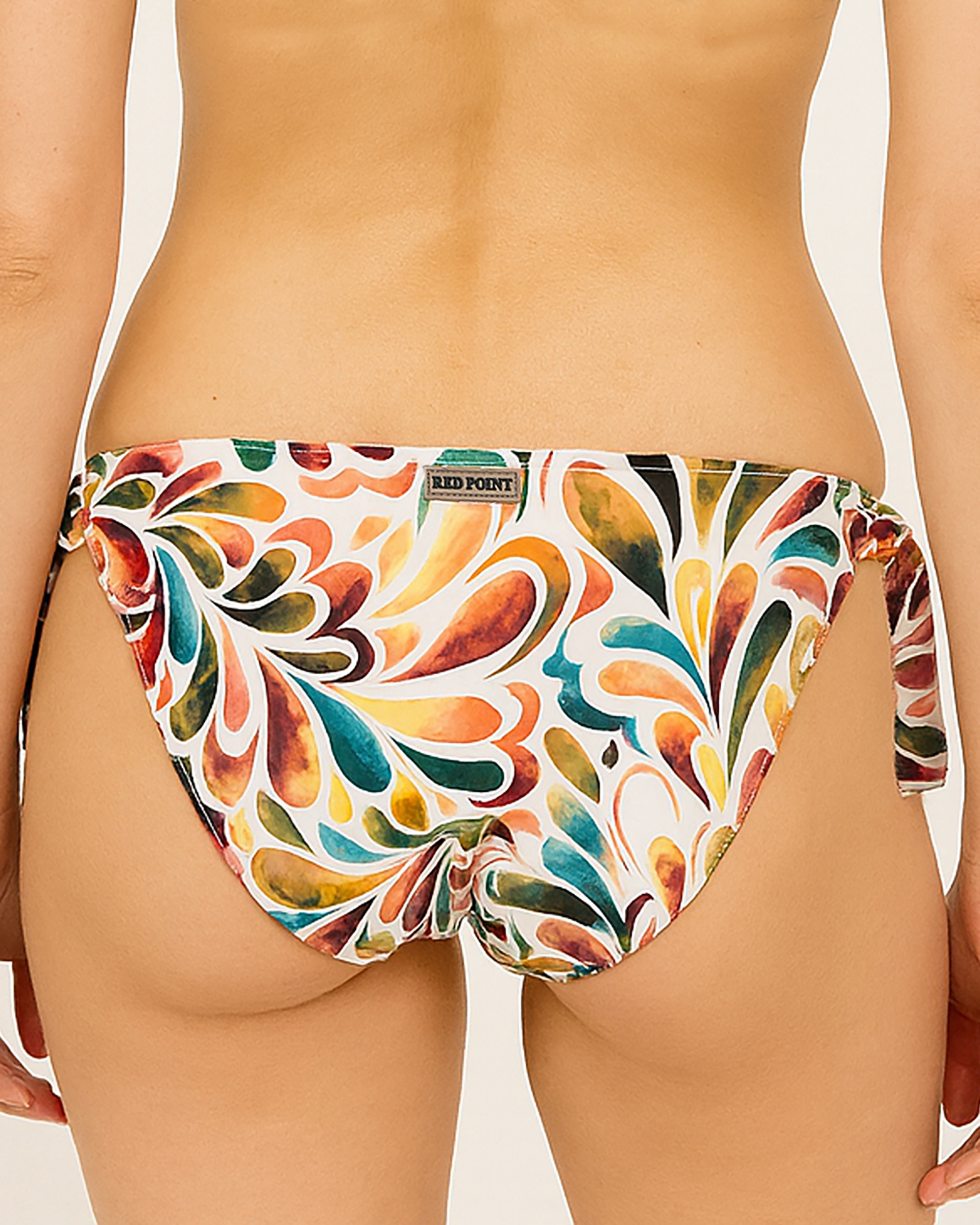 Braga de bikini hania cadera lazos - Red Point - Multicolor Multicolor-2