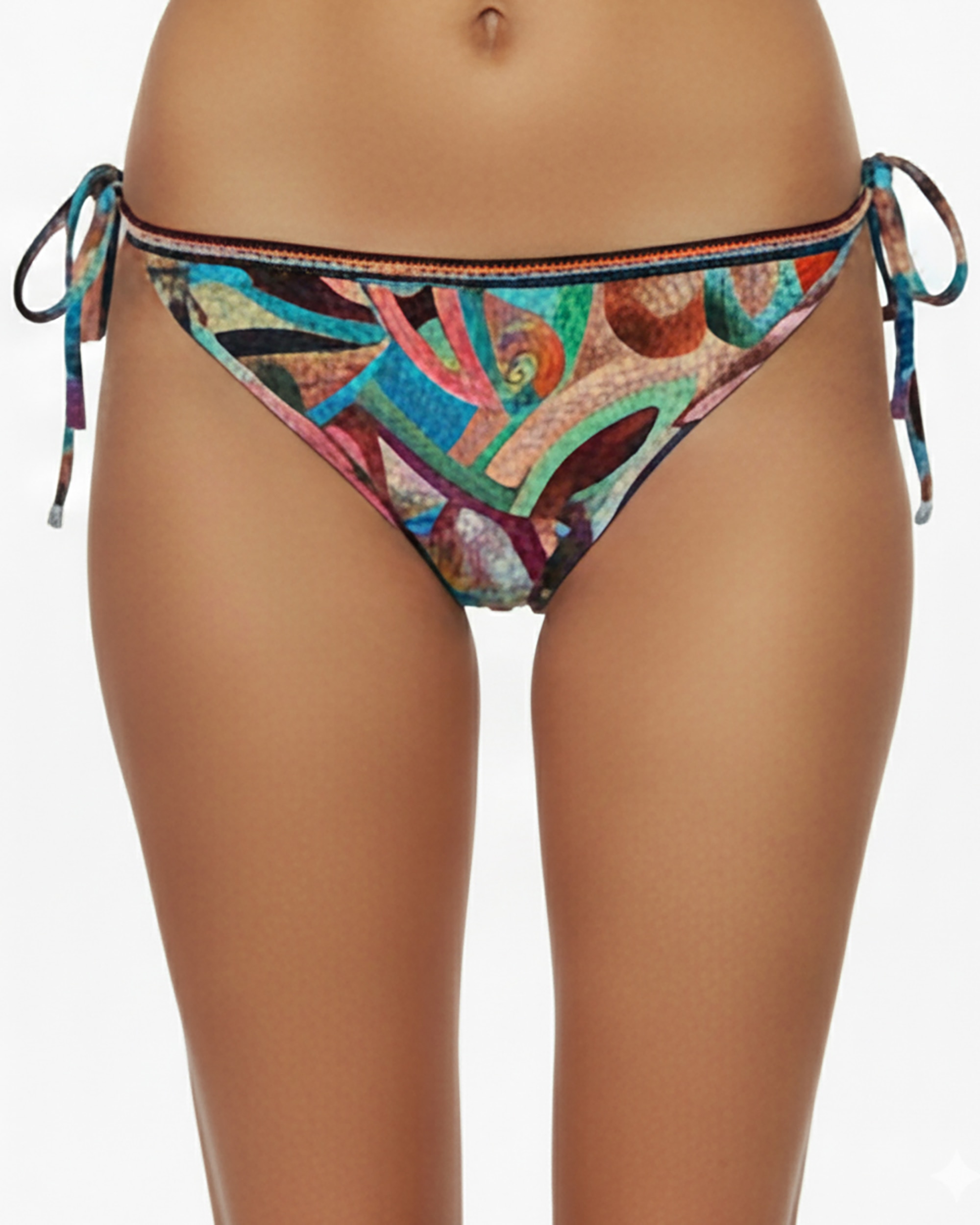 Red Point - Braga de bikini abby mini lazos.
