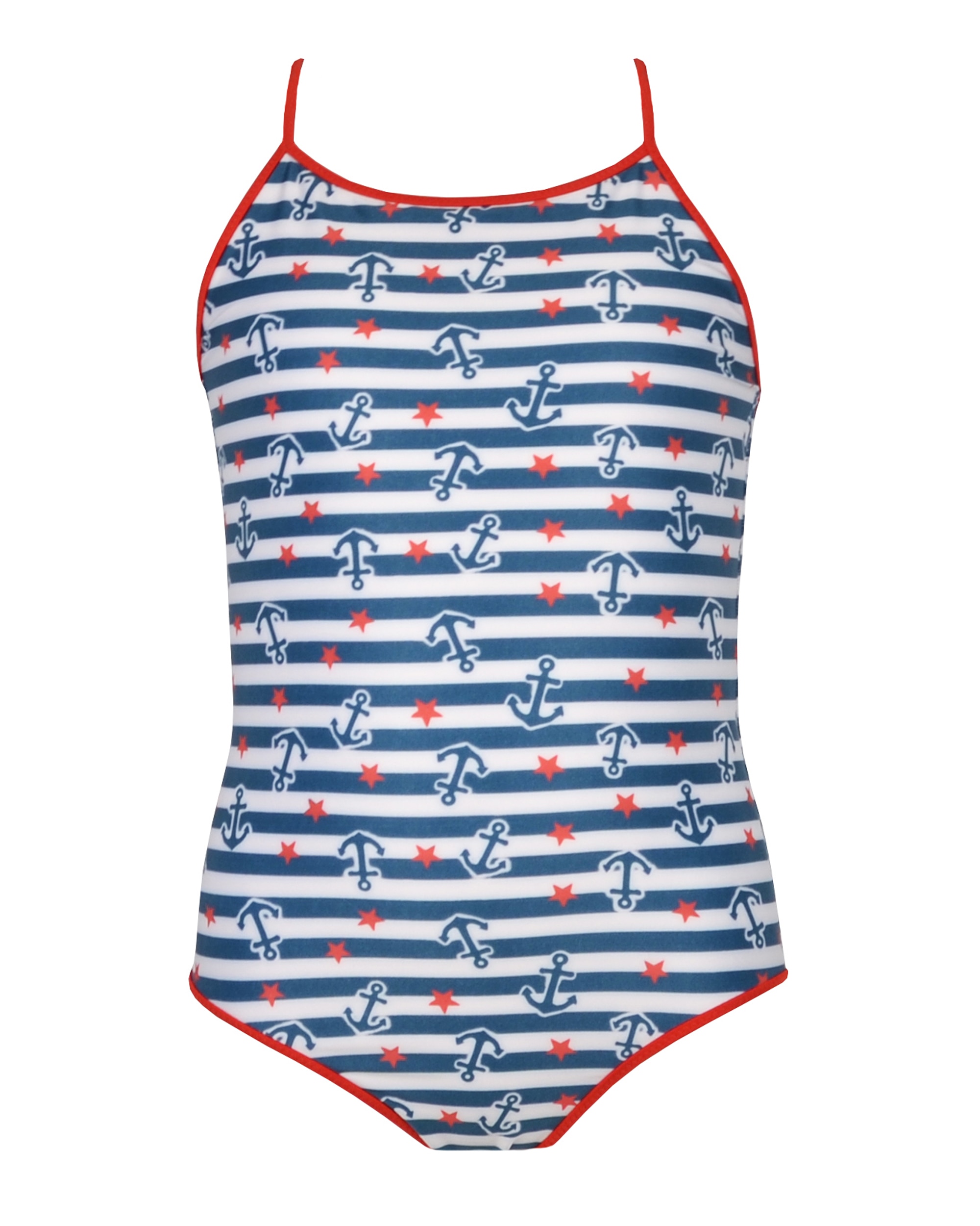 Sailor maillot niña - Red Point - Azul / Blanco Azul / Blanco-3