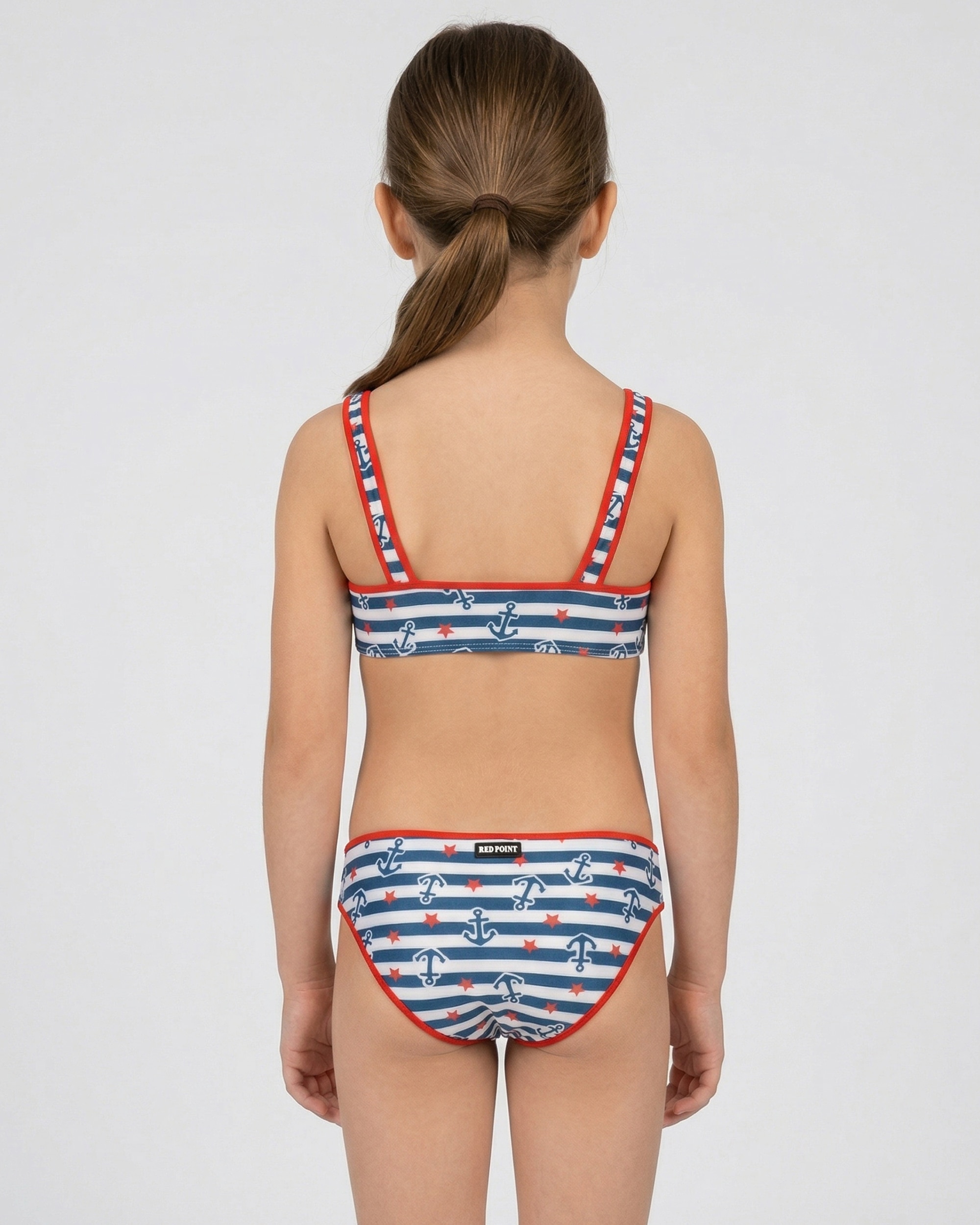 Imagen 2 de Sailor top braga cadera niña - Red Point - Azul / Blanco Azul / Blanco