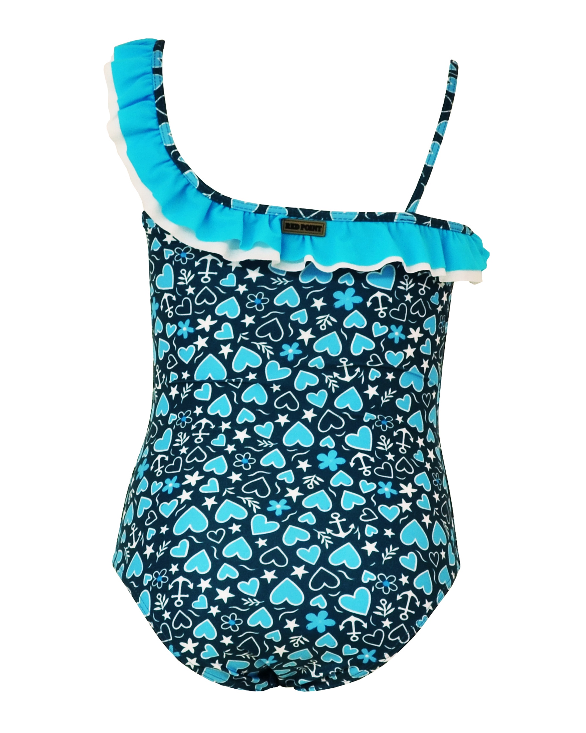 Cuore maillot niña - Red Point - Azul / Negro Azul / Negro-5
