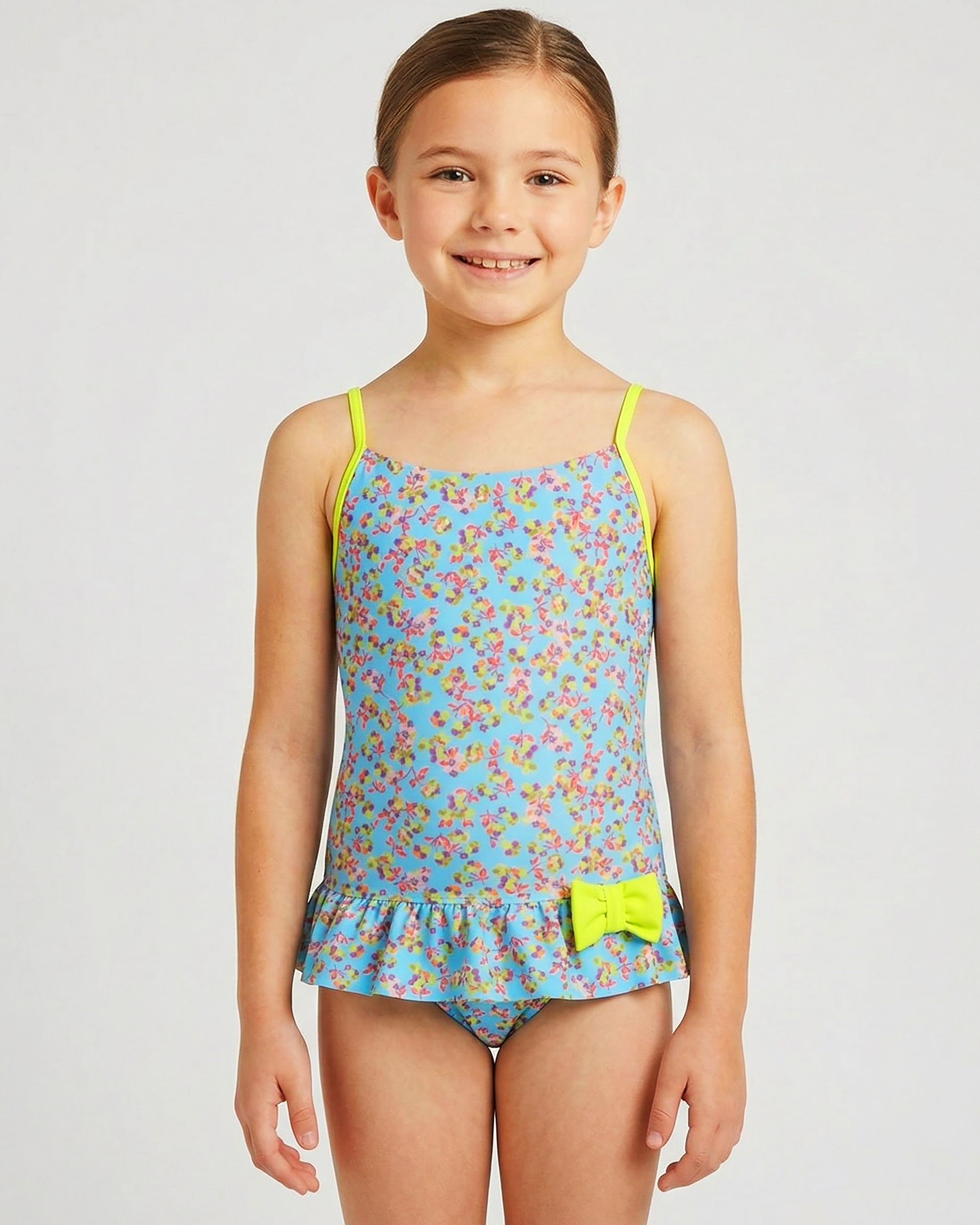 Imagen 0 de Fiore maillot niña Azul claro
