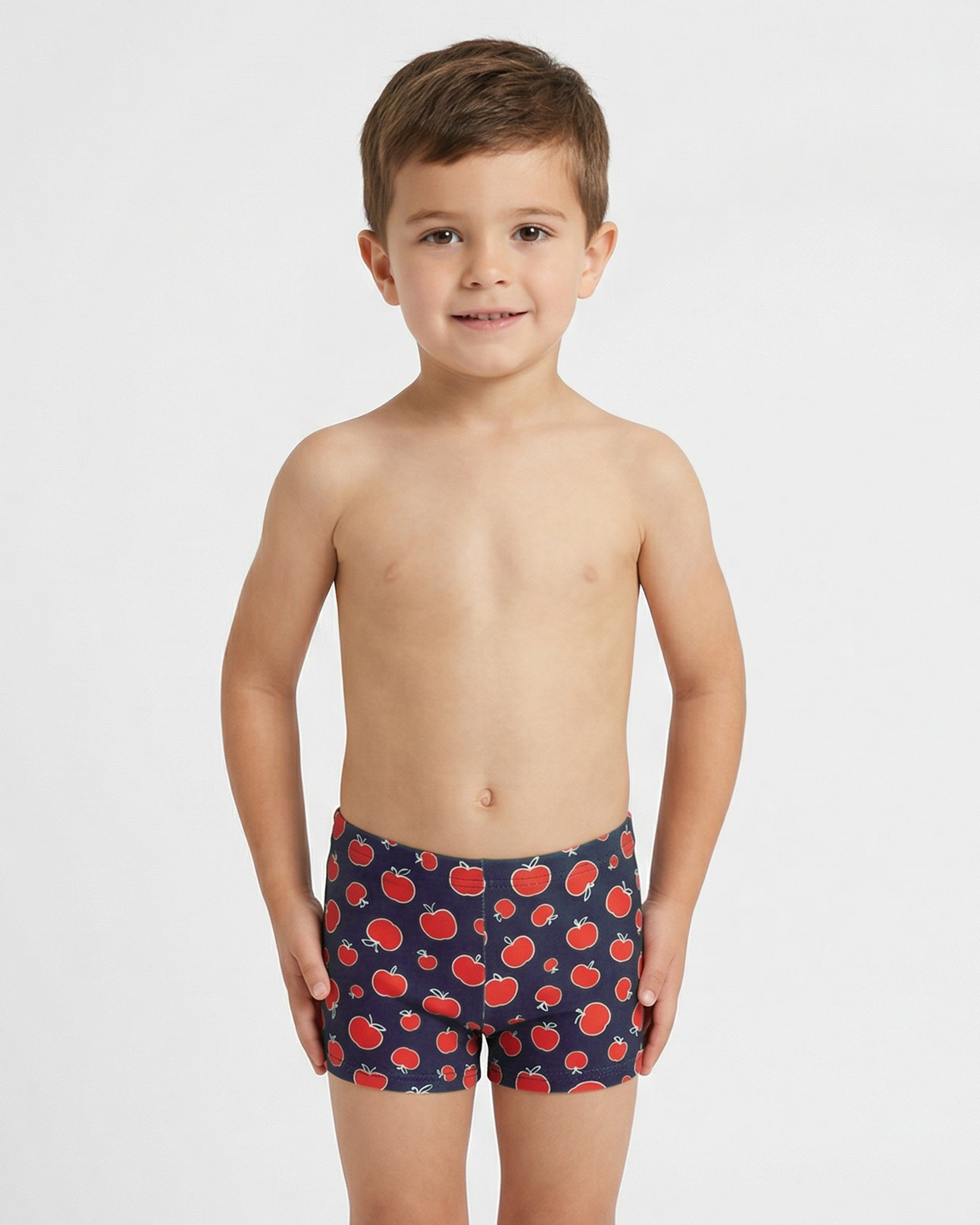 Imagen 0 de Mele bañador camal niño Rojo / Azul marino