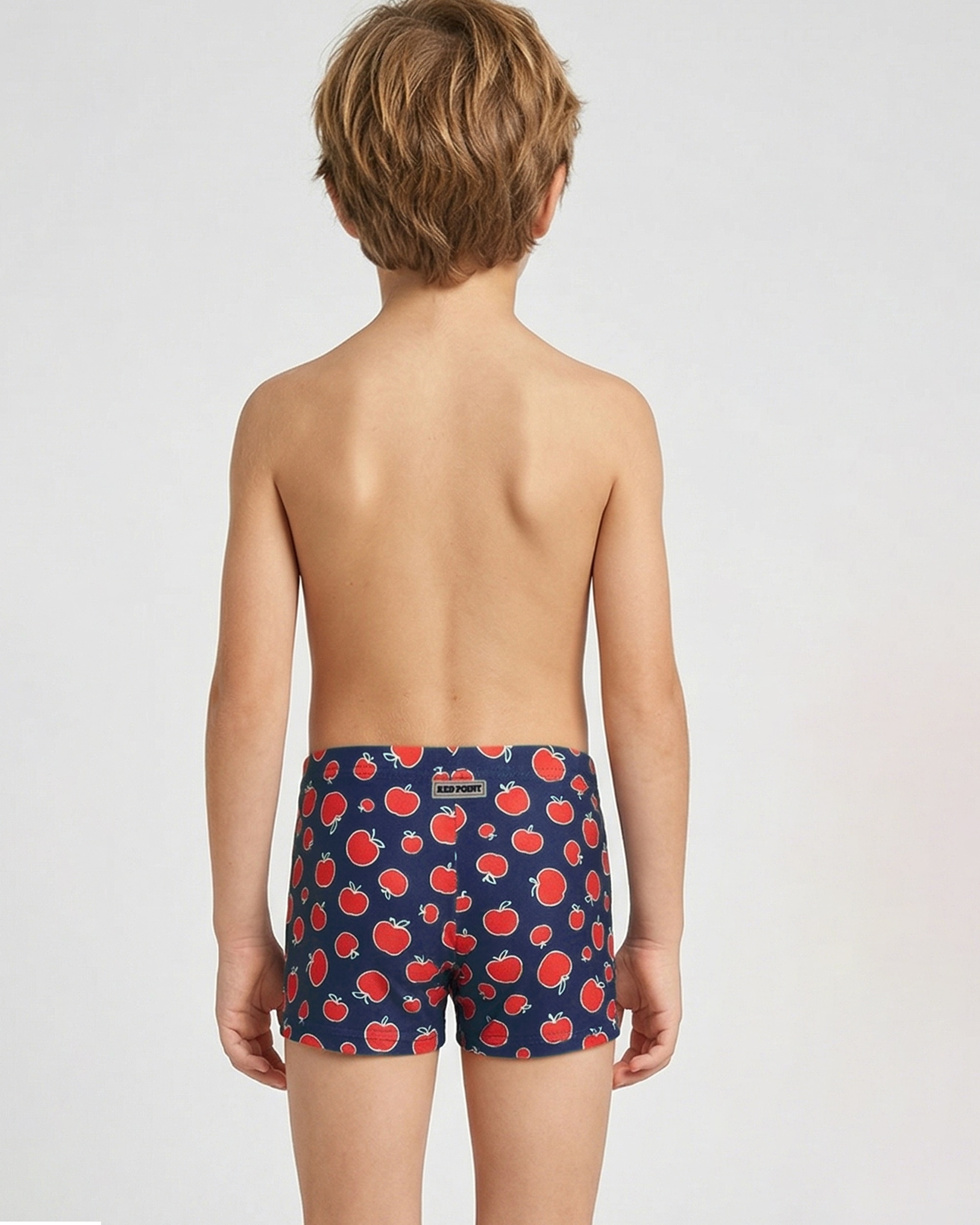 Mele bañador camal niño - Red Point - Rojo / Azul marino Rojo / Azul marino-2