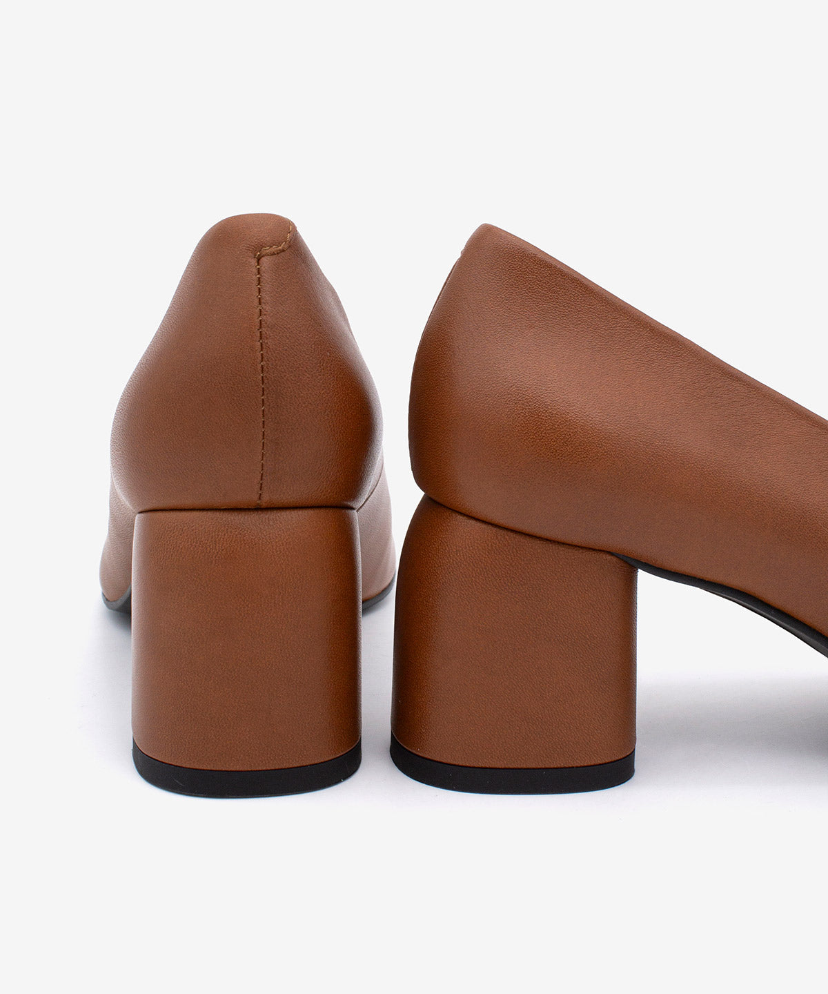 Zapatos de salón de mujer de tacón ancho de diseño de piel suave, tessa - Ángel Alarcón - Cuero Cuero-6