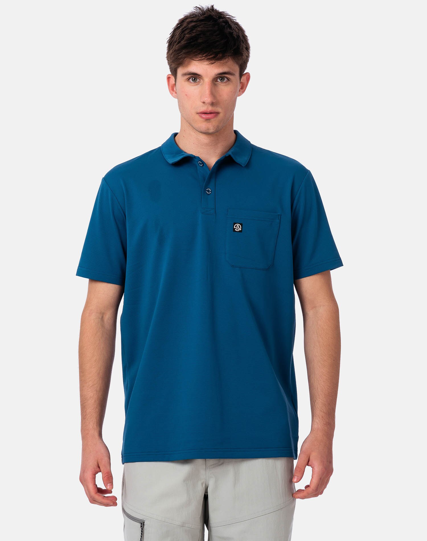 Polo de hombre Burin M Ternua - Azul Azul-3