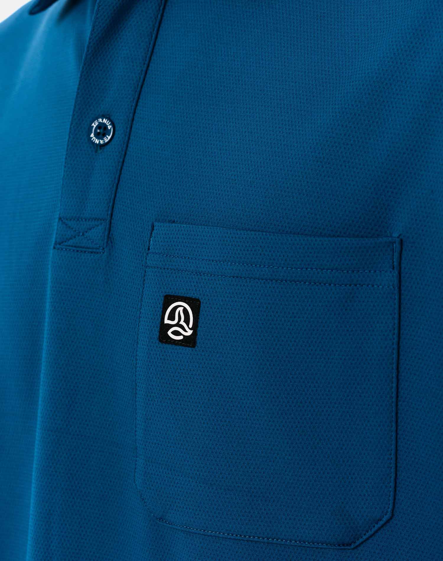 Polo de hombre Burin M Ternua - Azul Azul-7