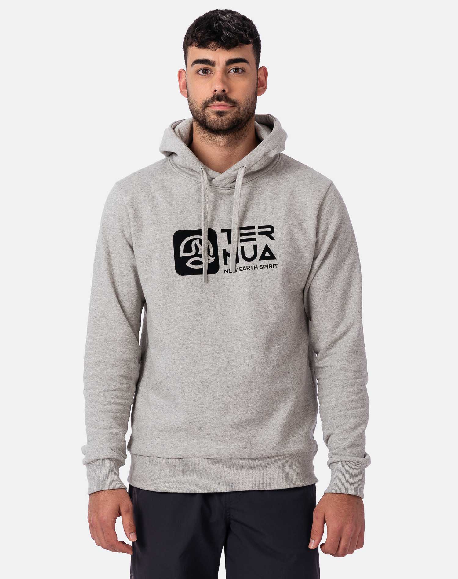 Sudadera de hombre Ailik Hoody Ss M Ternua - Gris Gris-3