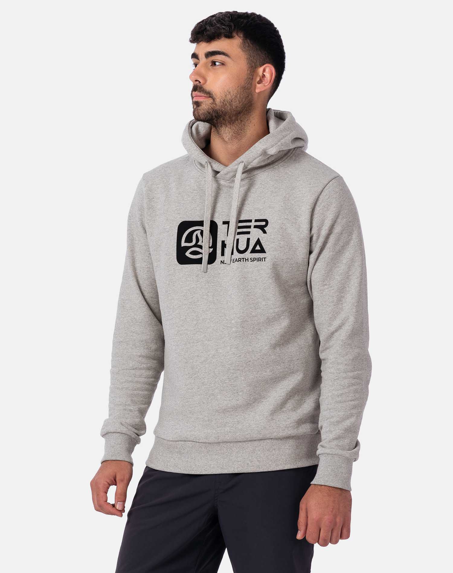 Sudadera de hombre Ailik Hoody Ss M Ternua - Gris Gris-4