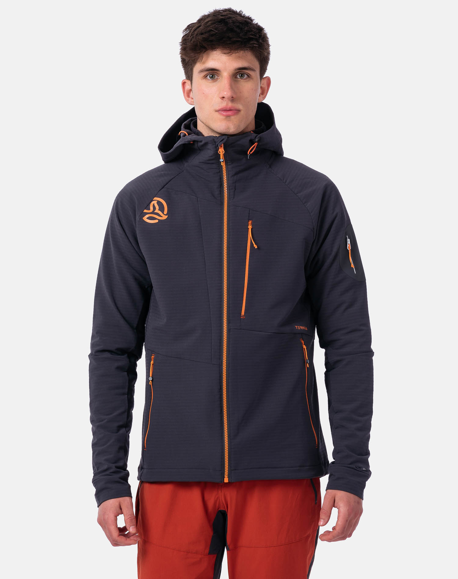 Chaqueta de hombre Torsen Hard Hood Jkt M Ternua - Gris Gris-3