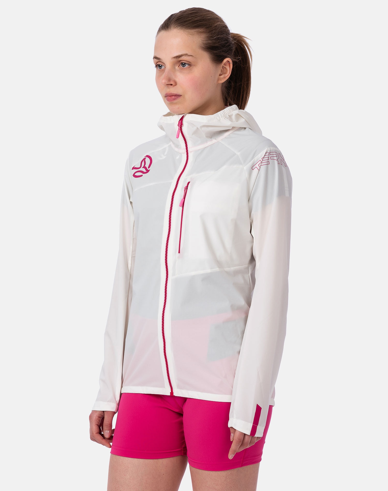 Chaqueta de mujer Helium Lite Jkt W Ternua - Blanco Blanco-4
