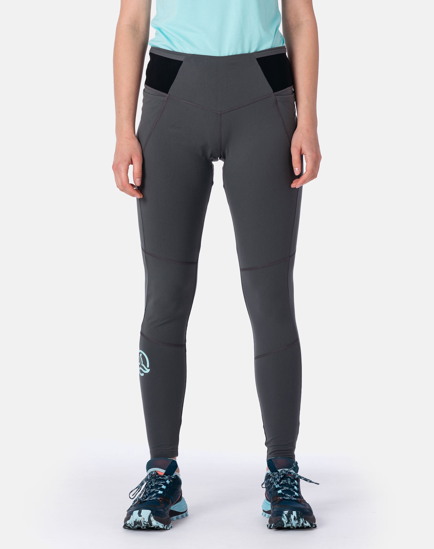 Malla de mujer Alloy Tgt W Ternua - Gris Gris-3