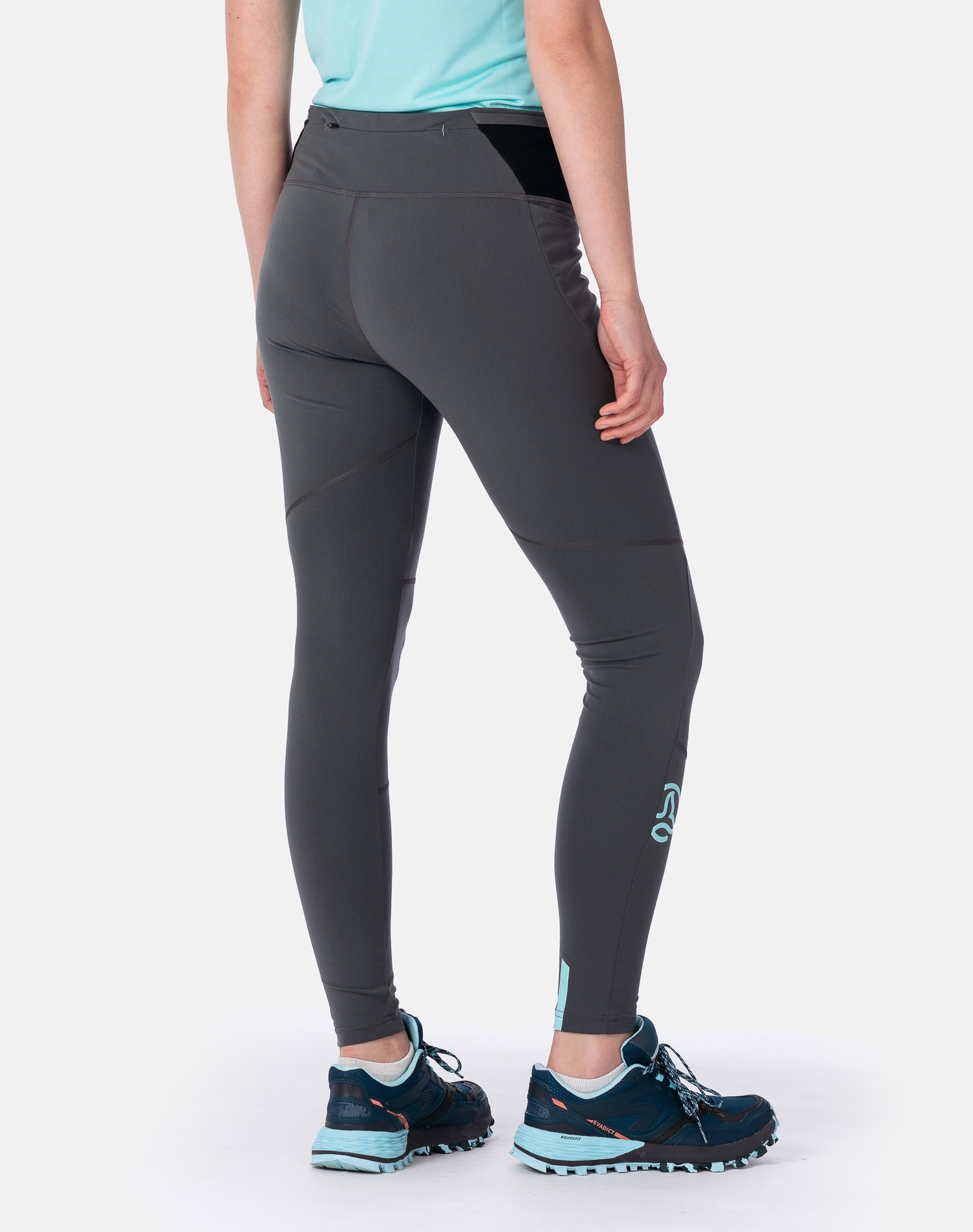 Malla de mujer Alloy Tgt W Ternua - Gris Gris-5