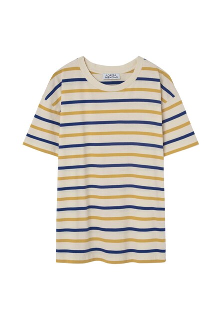 Imagen 0 de Camiseta de mujer de manga corta de algodón