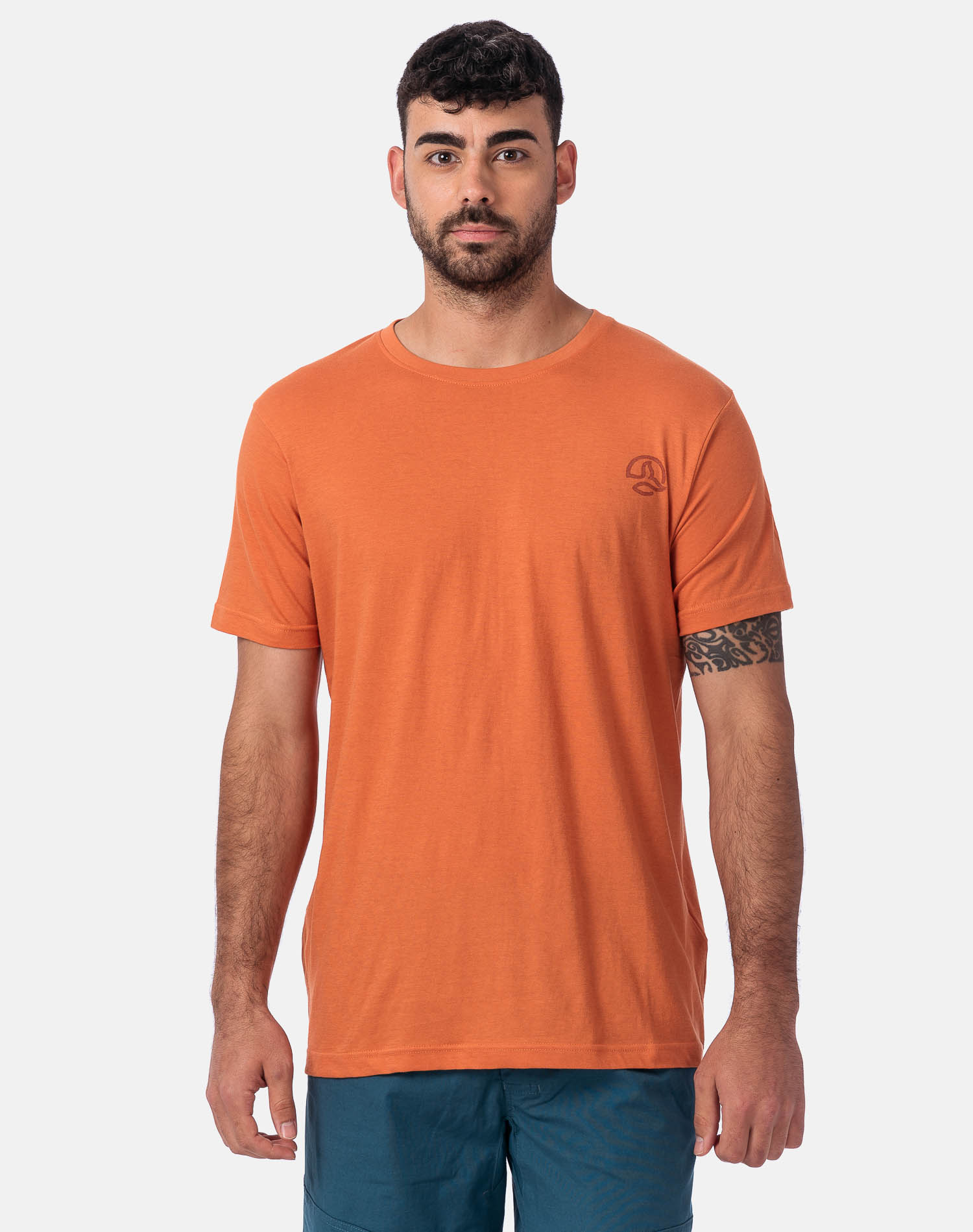 Camiseta de hombre Olimpo Ternua - Naranja Naranja-3