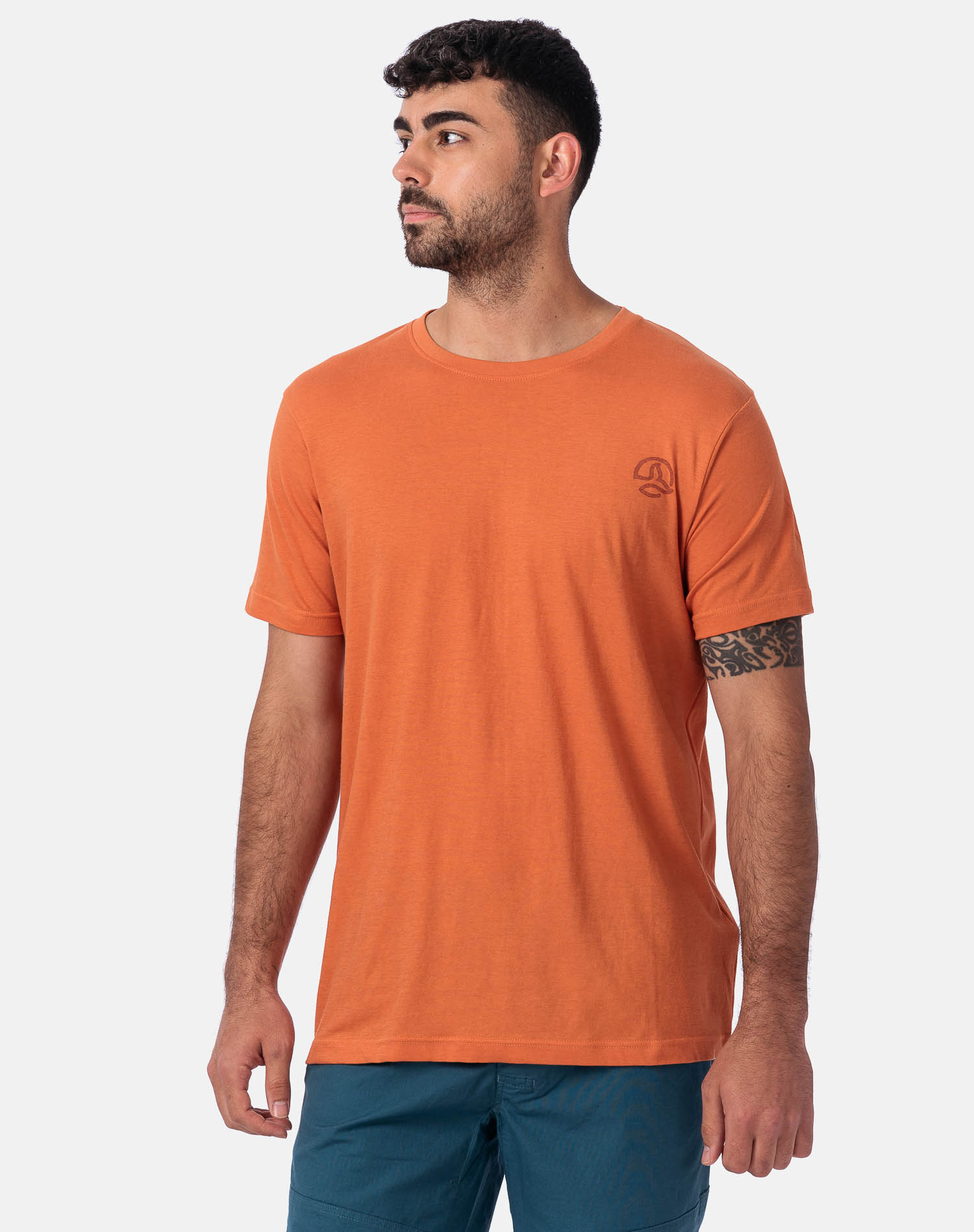 Camiseta de hombre Olimpo Ternua - Naranja Naranja-4