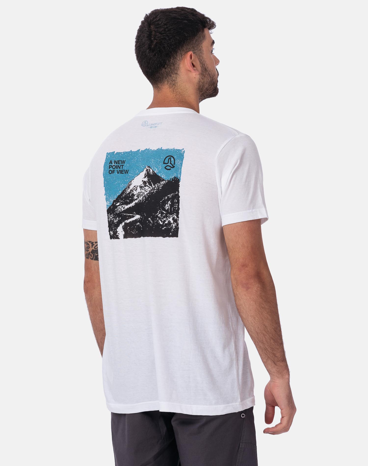 Camiseta de hombre Olimpo Ternua - Blanco Blanco-5