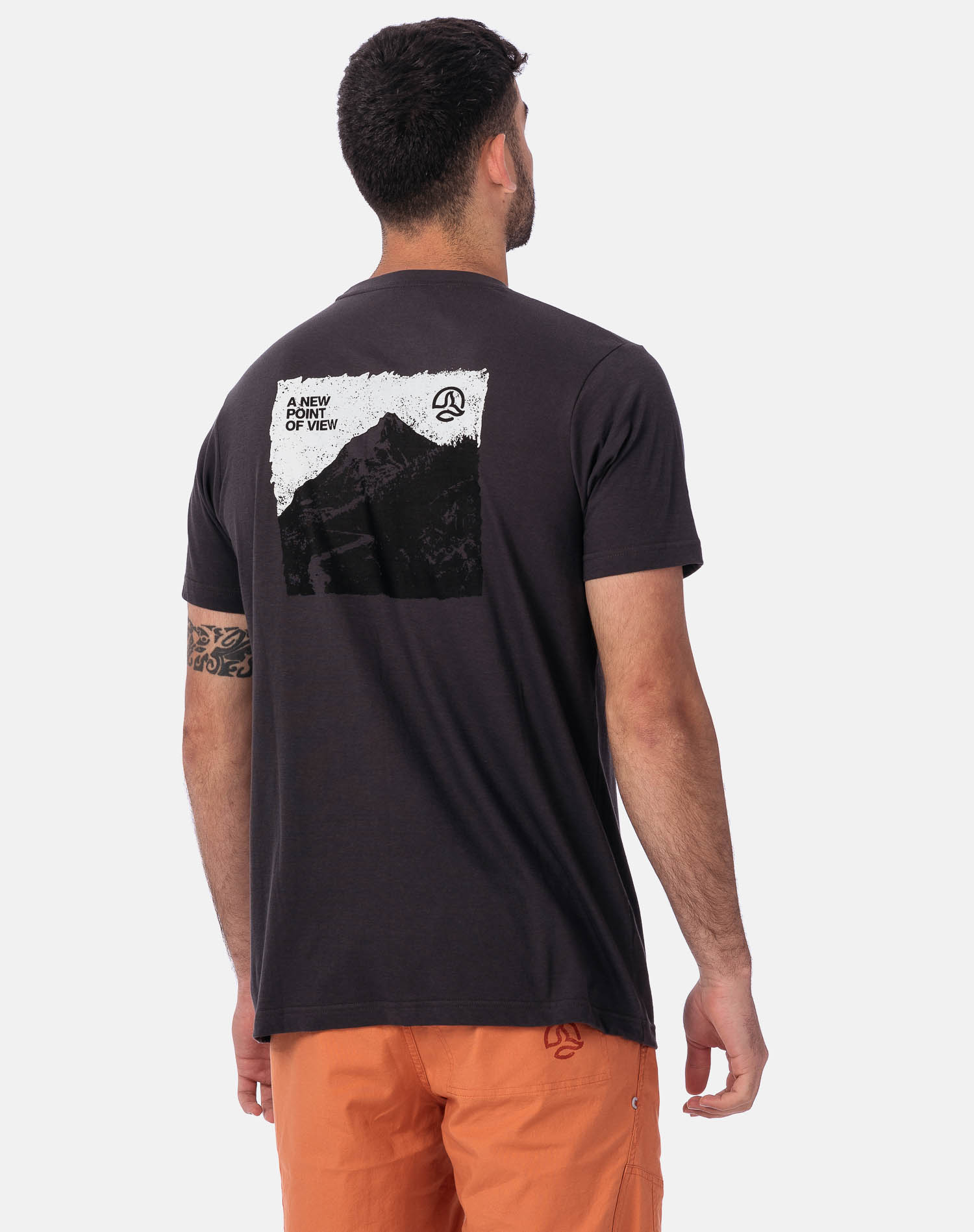 Camiseta de hombre Olimpo Ternua - Gris oscuro Gris oscuro-5