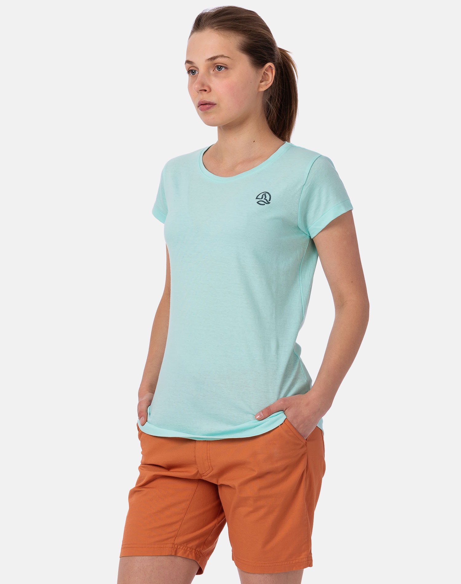 Camiseta de mujer Mera Ternua - Azul claro Azul claro-3