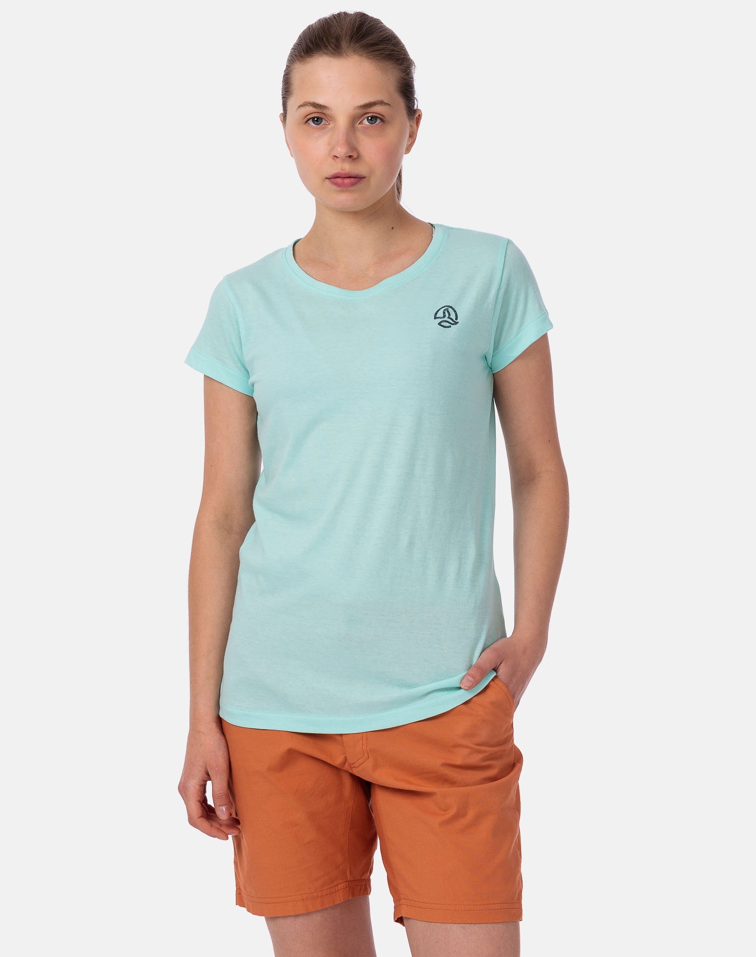 Camiseta de mujer Mera Ternua - Azul claro Azul claro-4