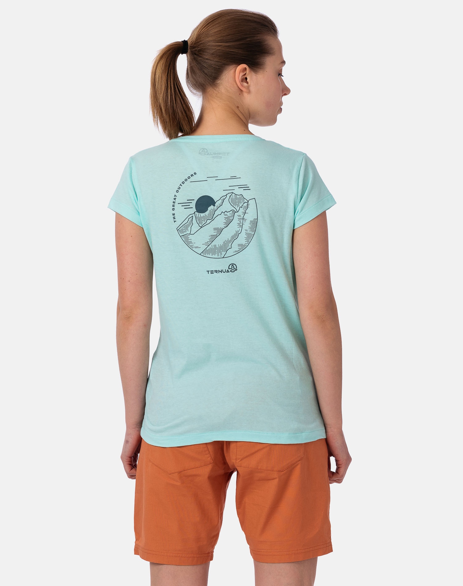 Camiseta de mujer Mera Ternua - Azul claro Azul claro-5