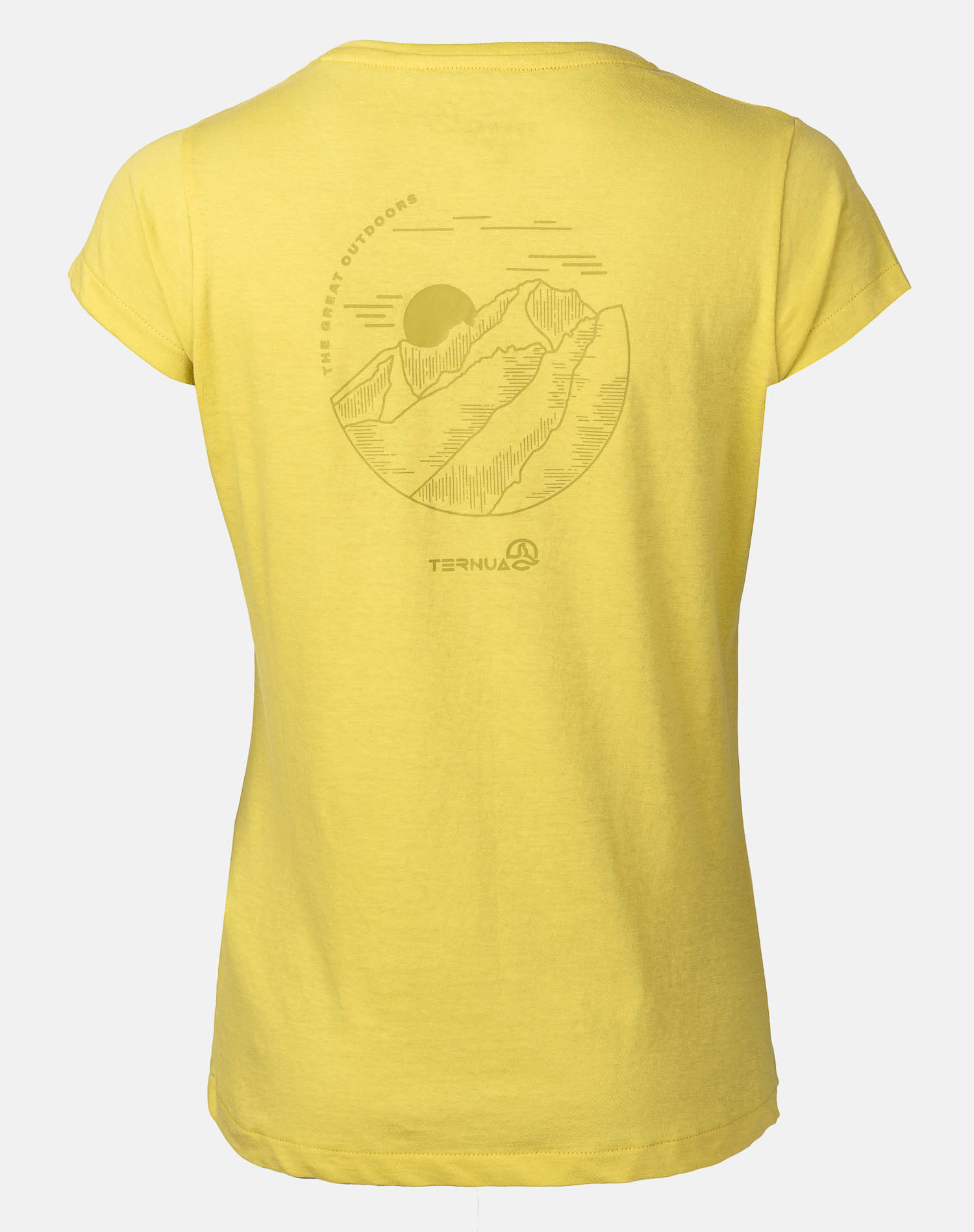 Camiseta de mujer Mera Ternua - Amarillo Amarillo-2