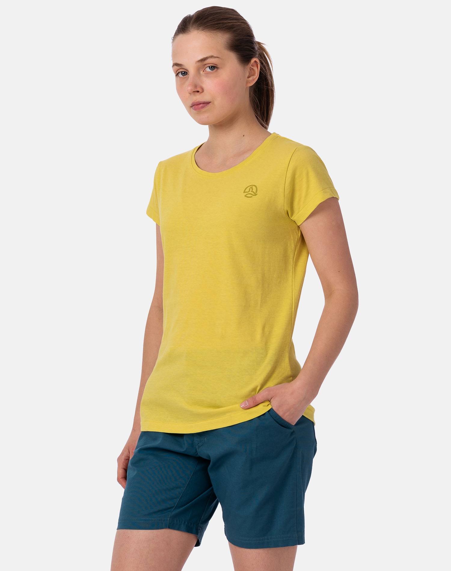 Camiseta de mujer Mera Ternua - Amarillo Amarillo-3