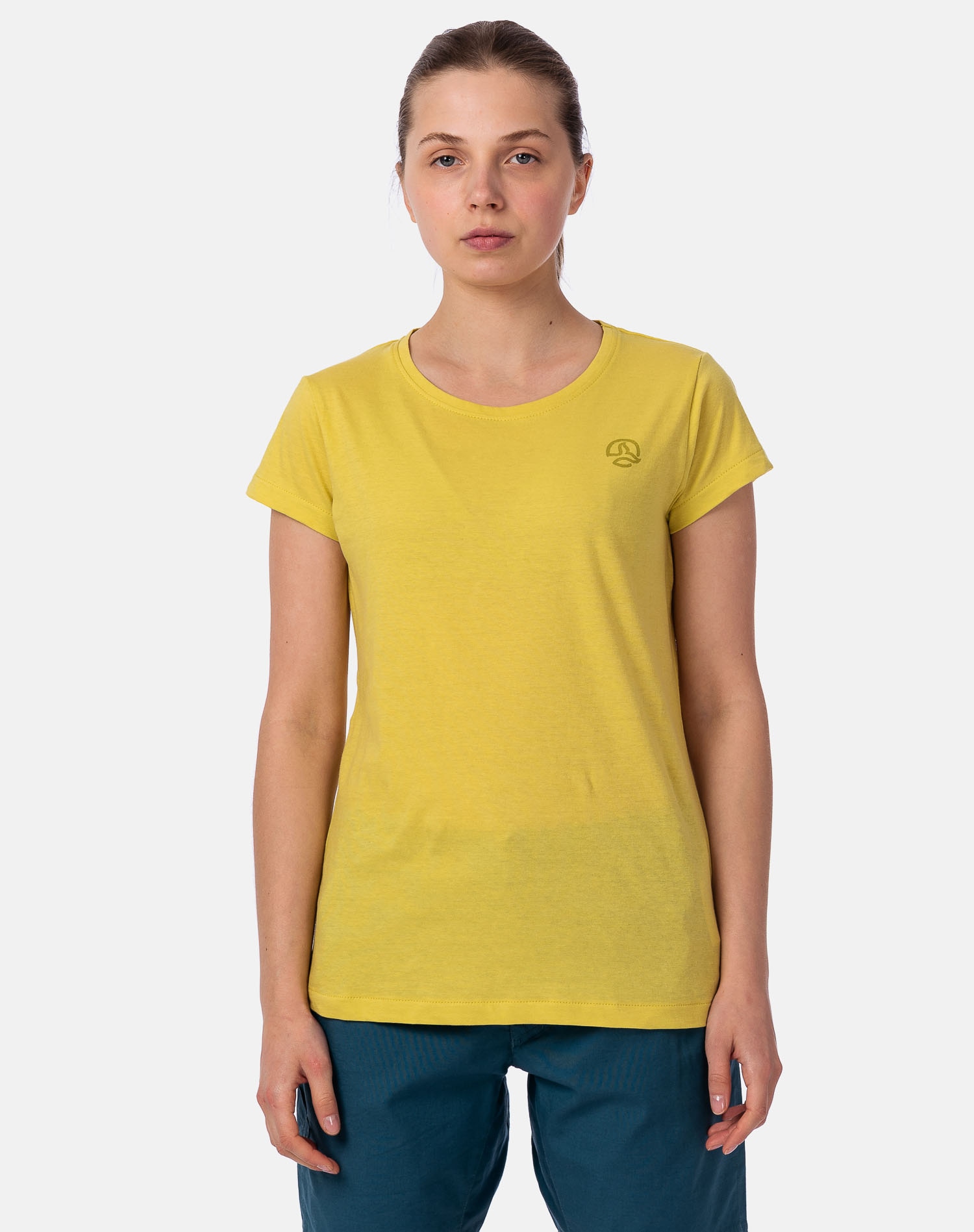 Camiseta de mujer Mera Ternua - Amarillo Amarillo-4