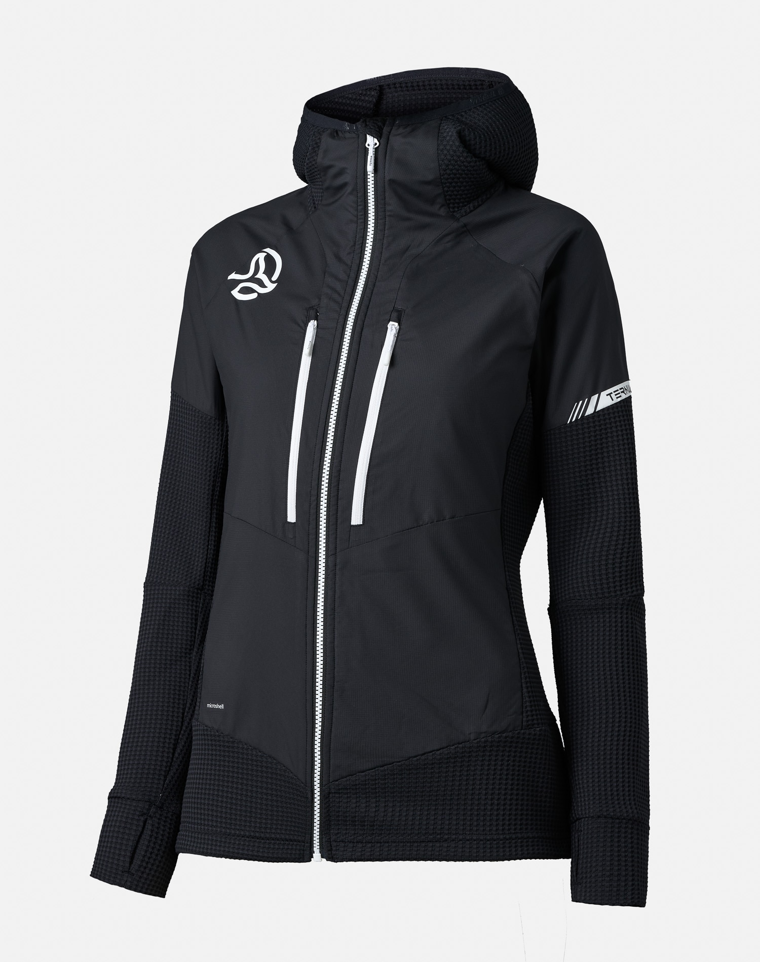 Imagen 0 de Chaqueta de mujer Agile Hybrid Jacket W Ternua Negro