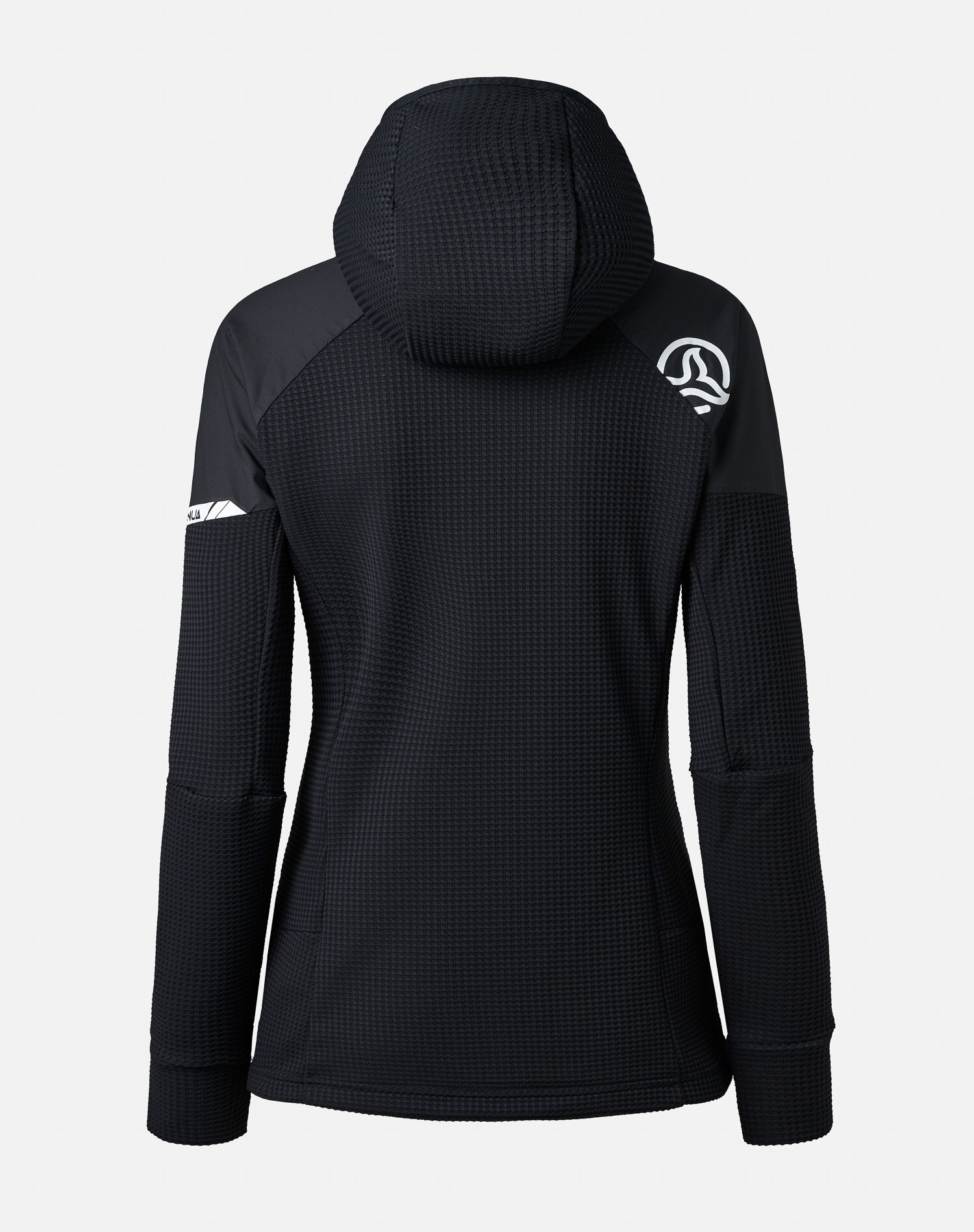 Chaqueta de mujer Agile Hybrid Jacket W Ternua - Negro Negro-2