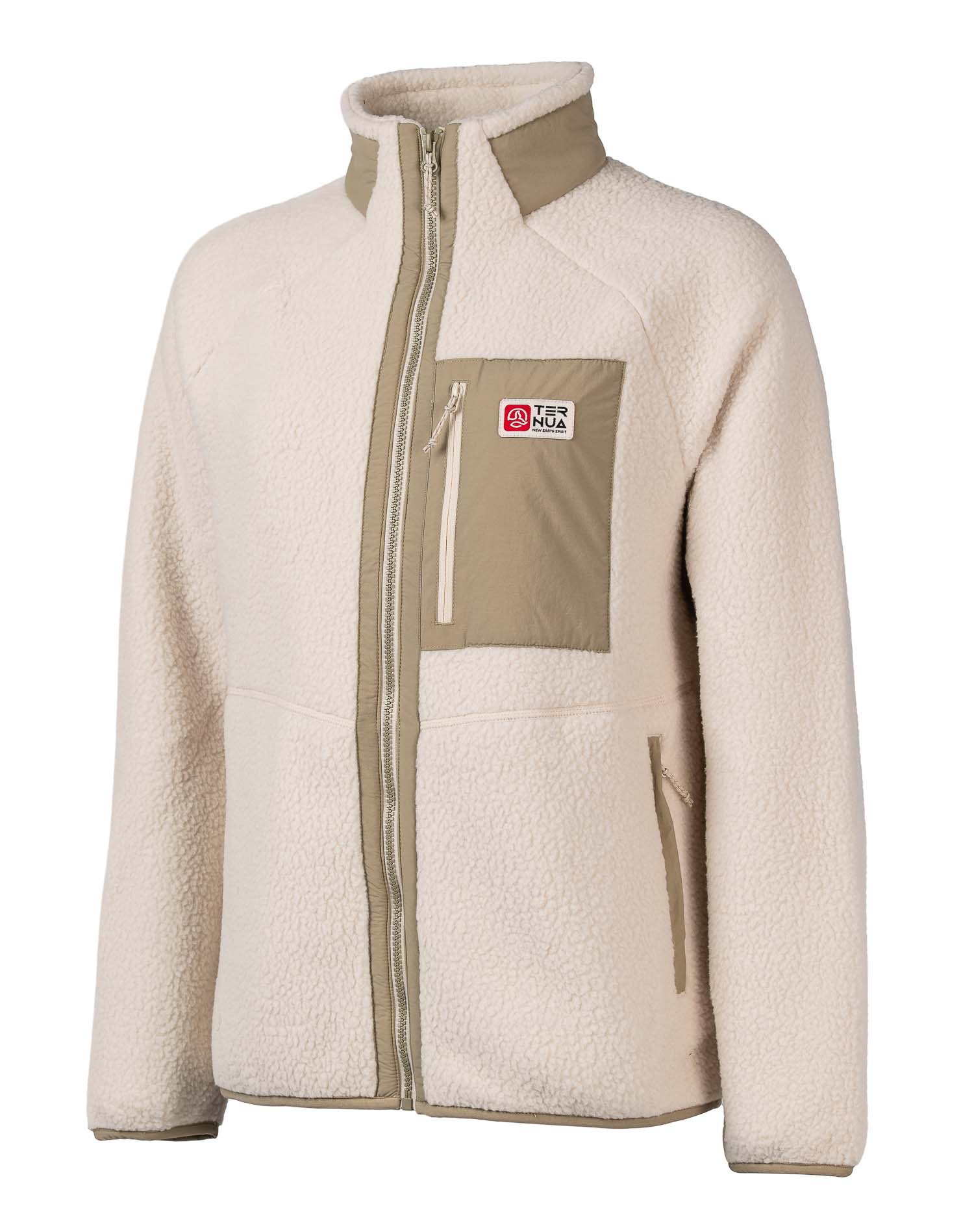 Chaqueta de mujer Triton Jkt W Ternua - Natural Natural-1