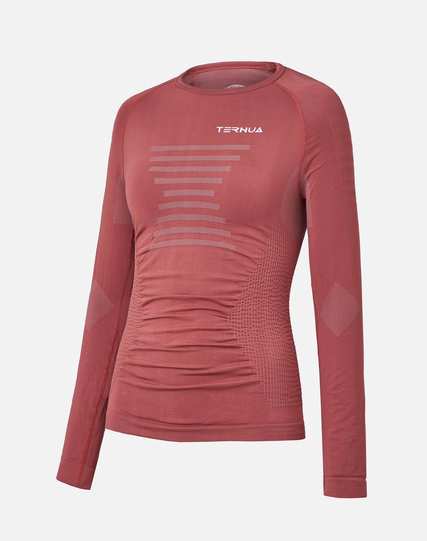 Camiseta de mujer Térmica Seal 2.0 L/s T-shirt W Ternua - Rosa Rosa-1