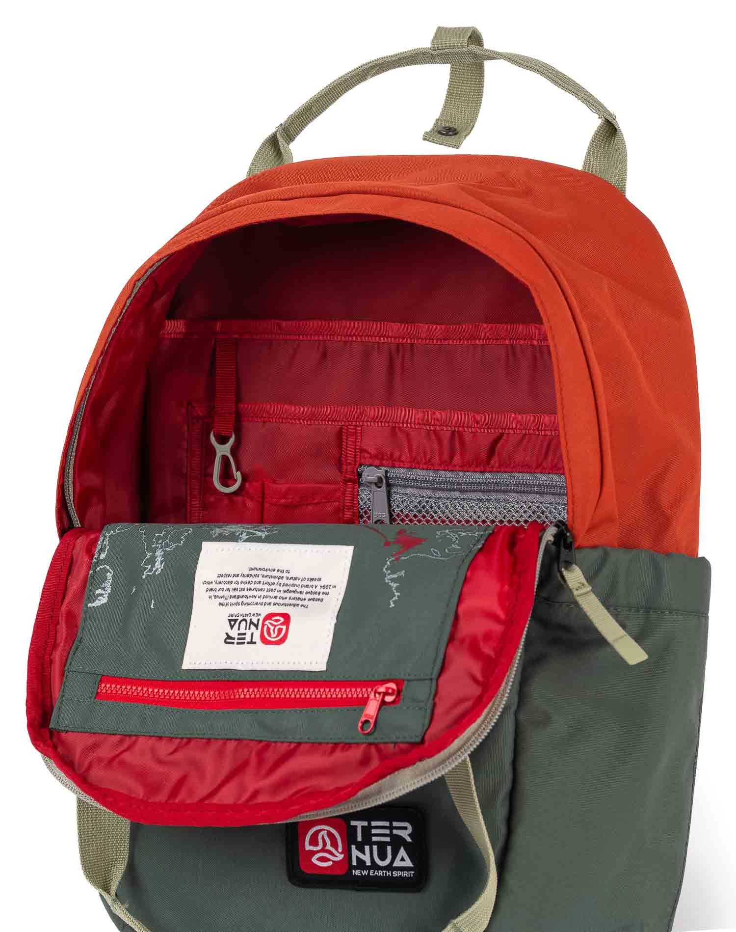 Mochila unisex Red Bay 18 Ternua - Multicolor Multicolor-3