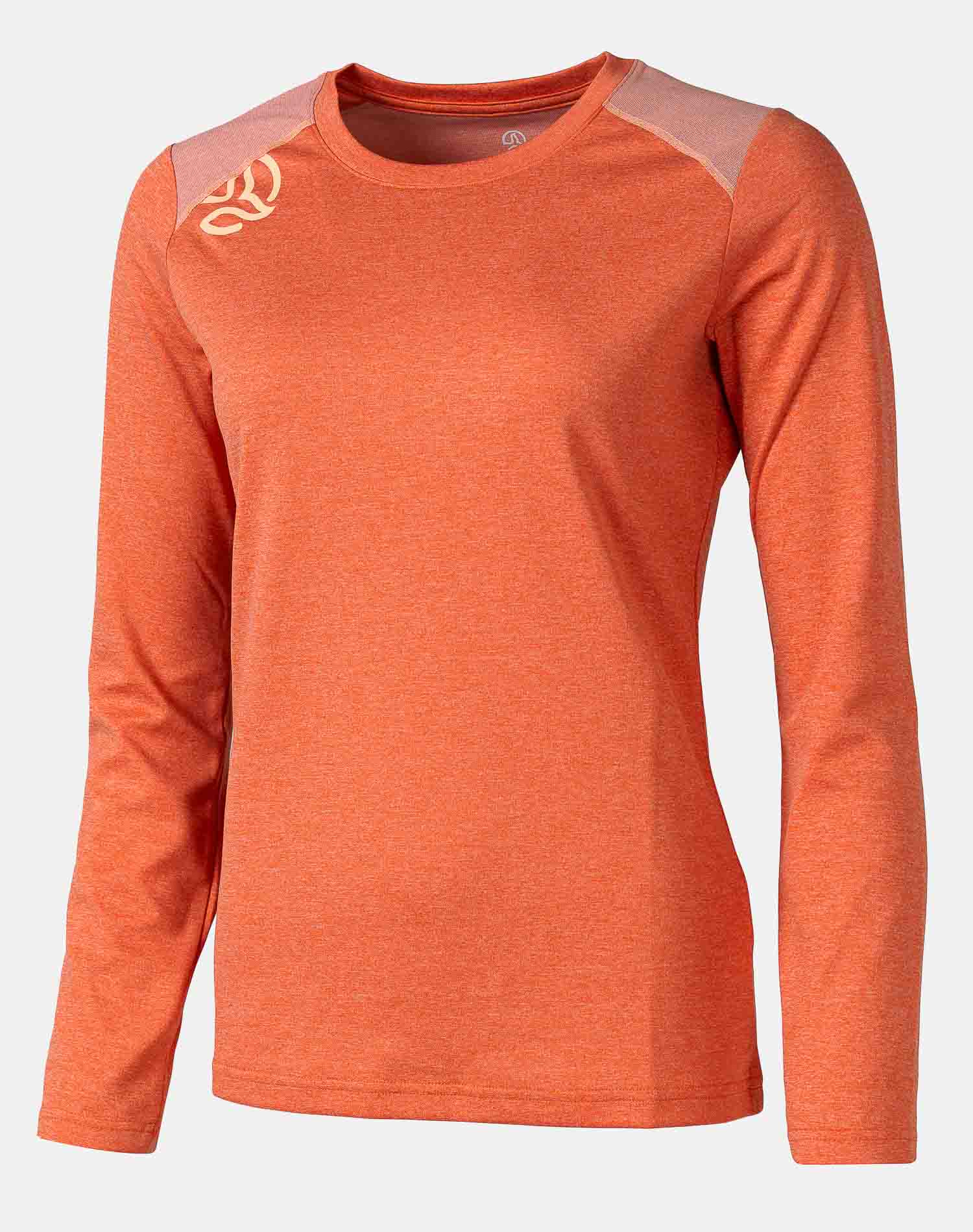 Camiseta de mujer Sunnik Ls Tee W Ternua - Naranja Naranja-1