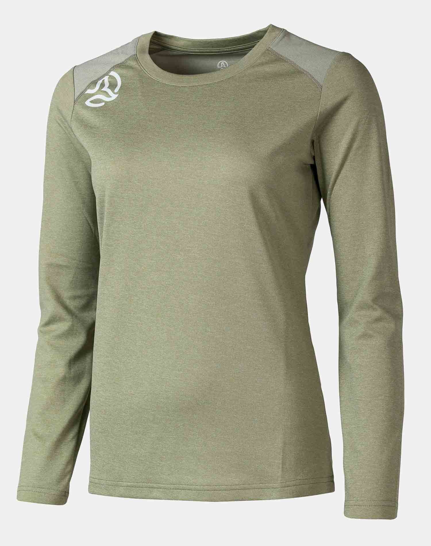 Camiseta de mujer Sunnik Ls Tee W Ternua - Verde Verde-1