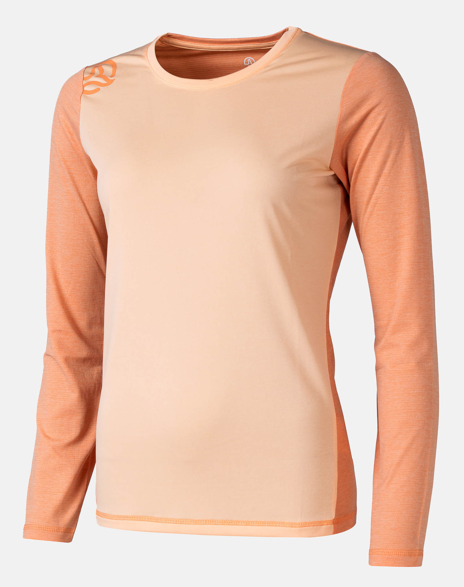Camiseta de mujer Krodina Tee Ls W Ternua - Naranja Naranja-1