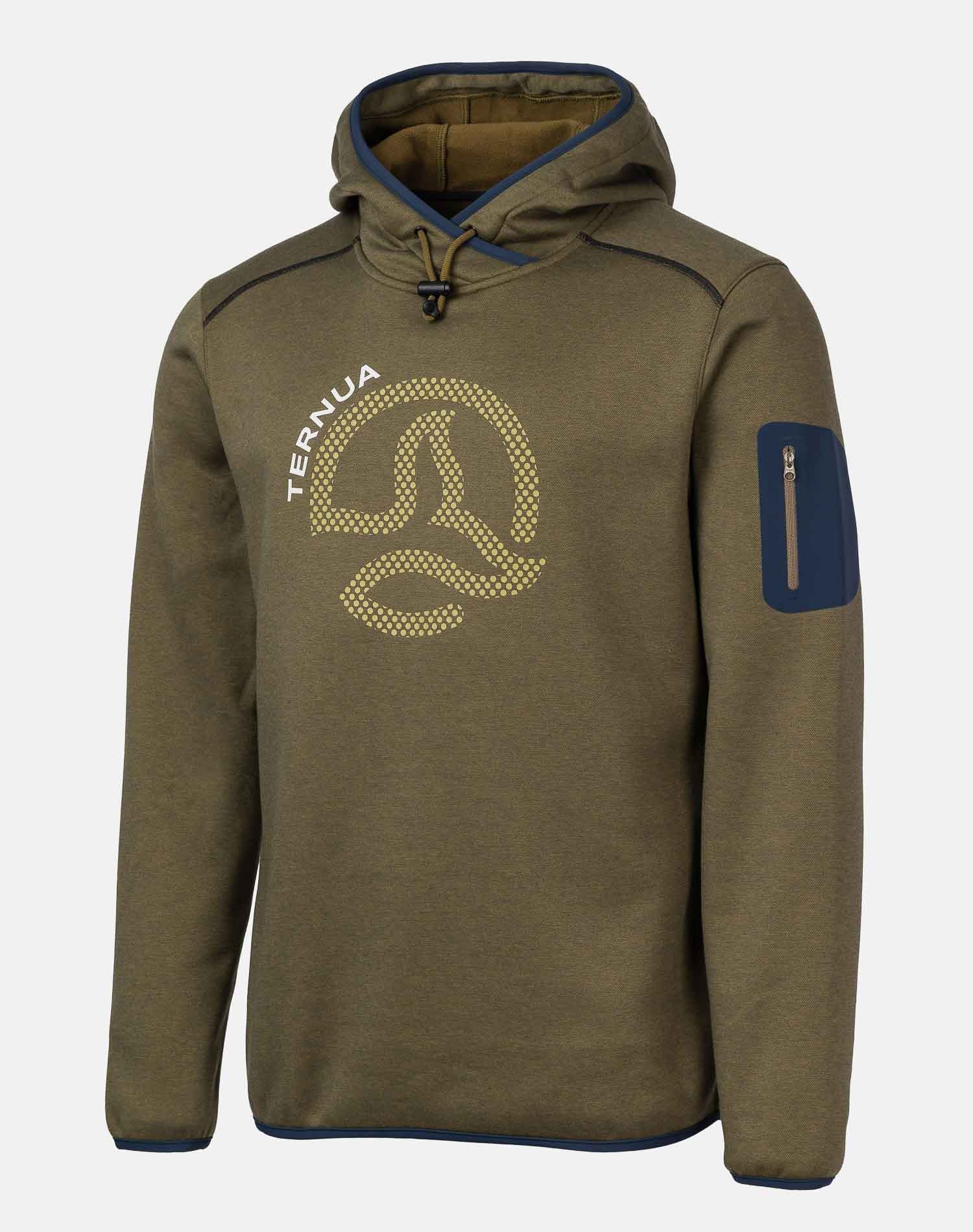 Sudadera de hombre Fox Point Hoody M Ternua - Verde Verde-1