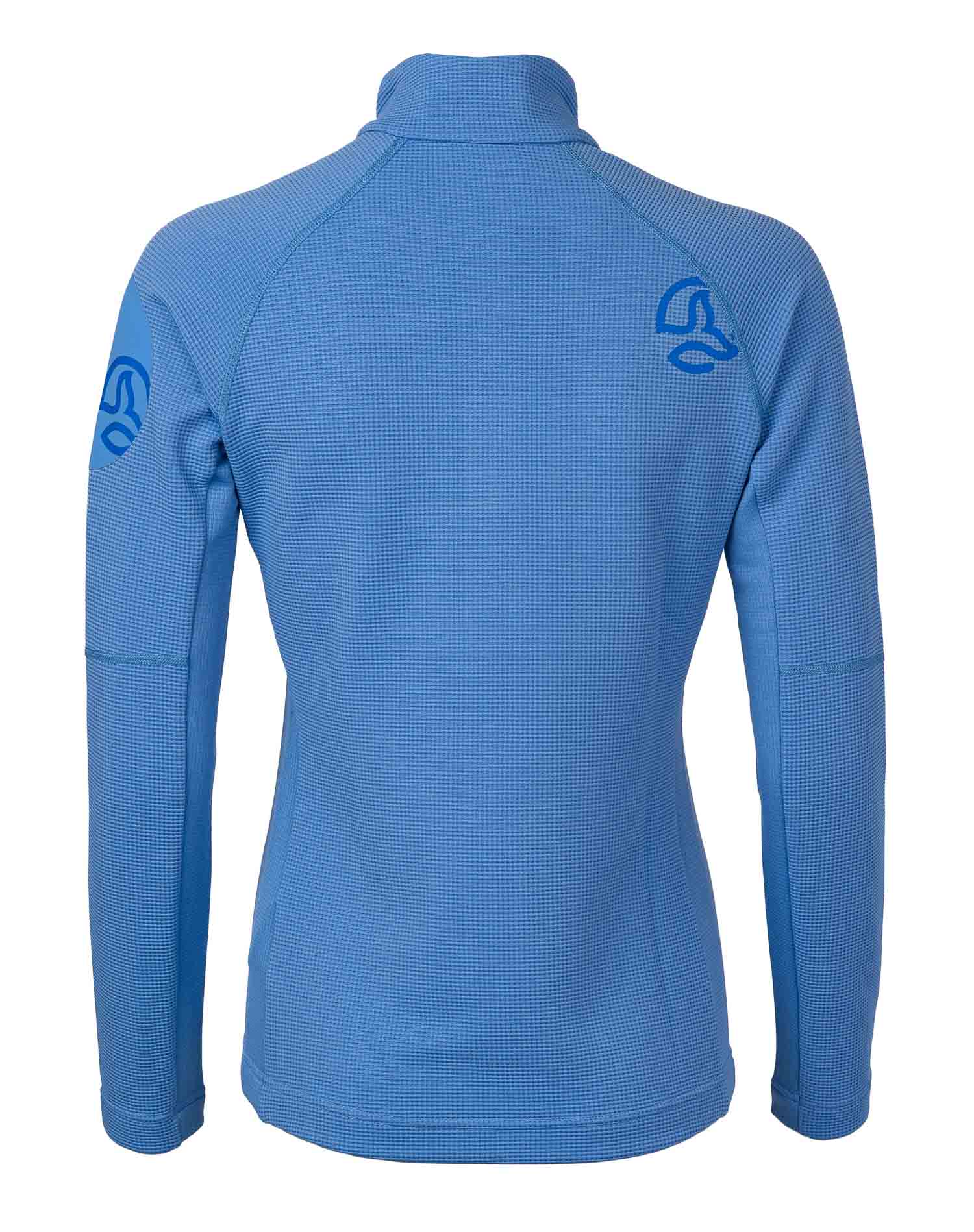 Camiseta de mujer Lemika 1/2 Zip W Ternua - Azul Azul-2