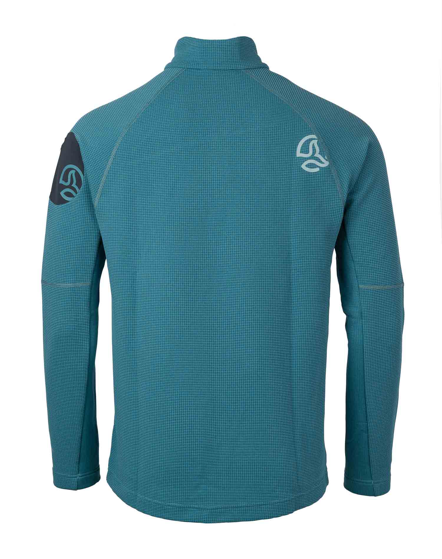 Camiseta de hombre Lemik 1/2 Zip M Ternua - Blanco Blanco-2