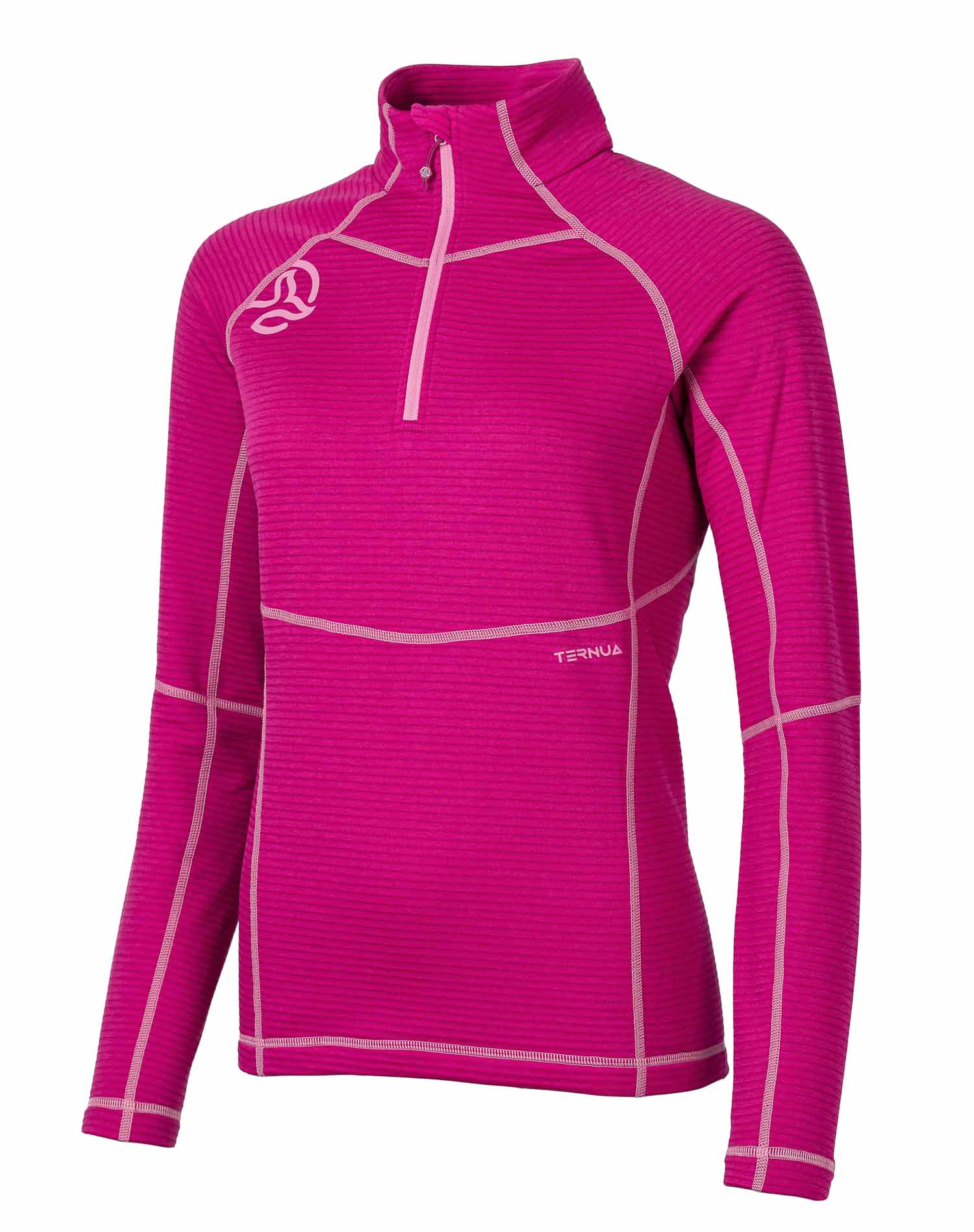Camiseta de mujer Momhill 1/2 Zip W Ternua - Multicolor Multicolor-1