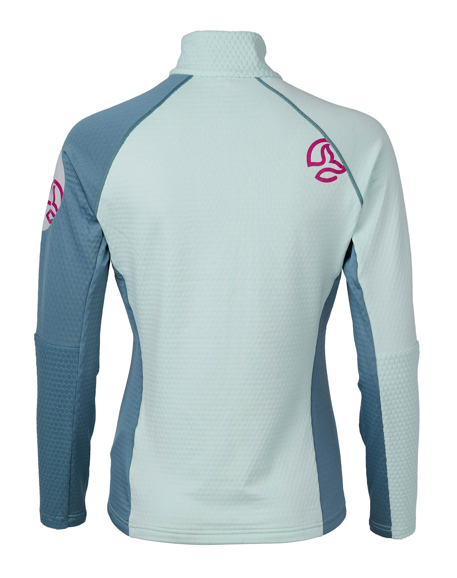 Camiseta de mujer Ragger 1/2 Zip W Ternua - Verde Verde-2