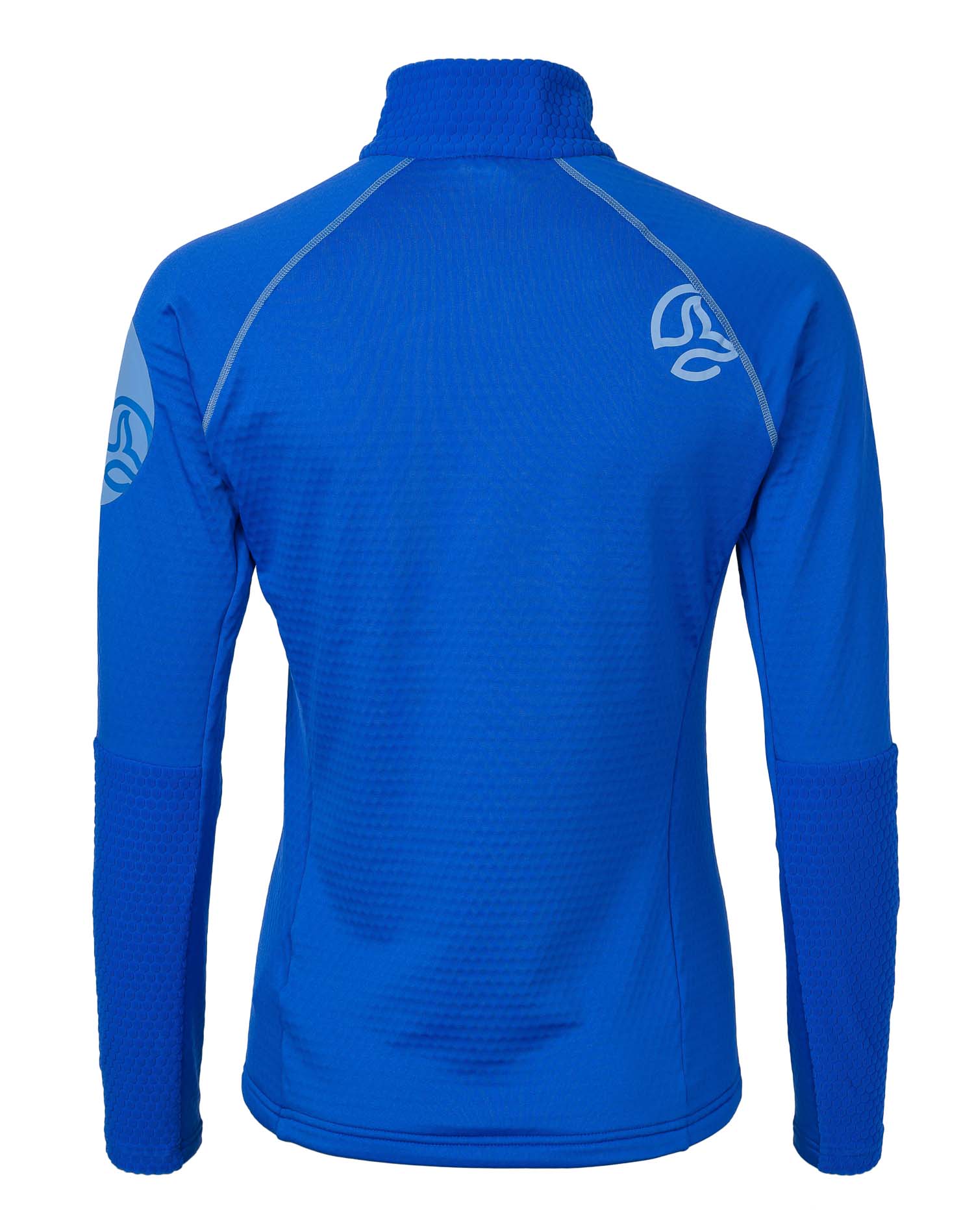 Camiseta de mujer Ragger 1/2 Zip W Ternua - Rosa Rosa-2